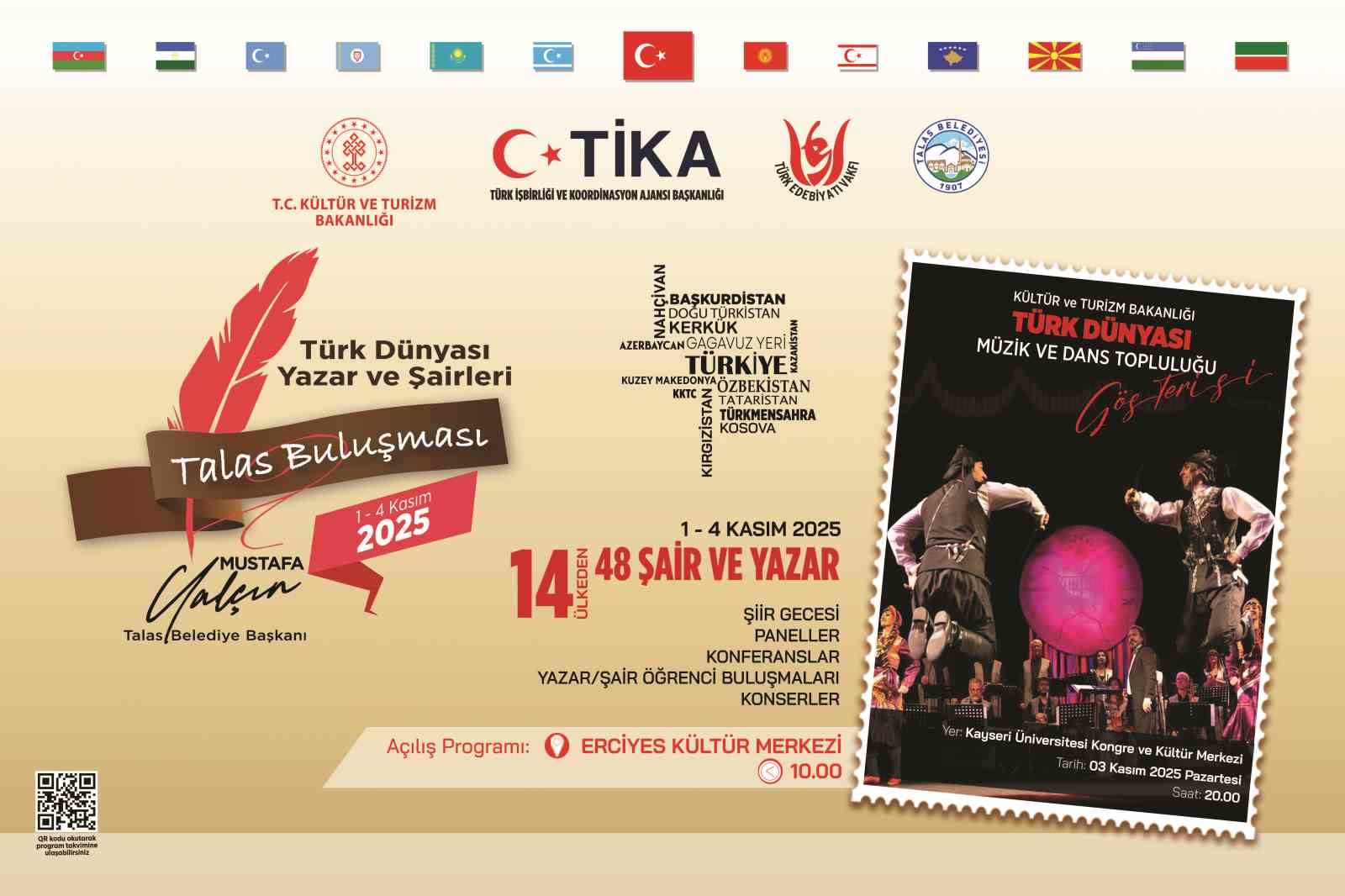 turk dunyasinin yazar ve sairleri kayseride bulusacak 0 CjY5UGRy