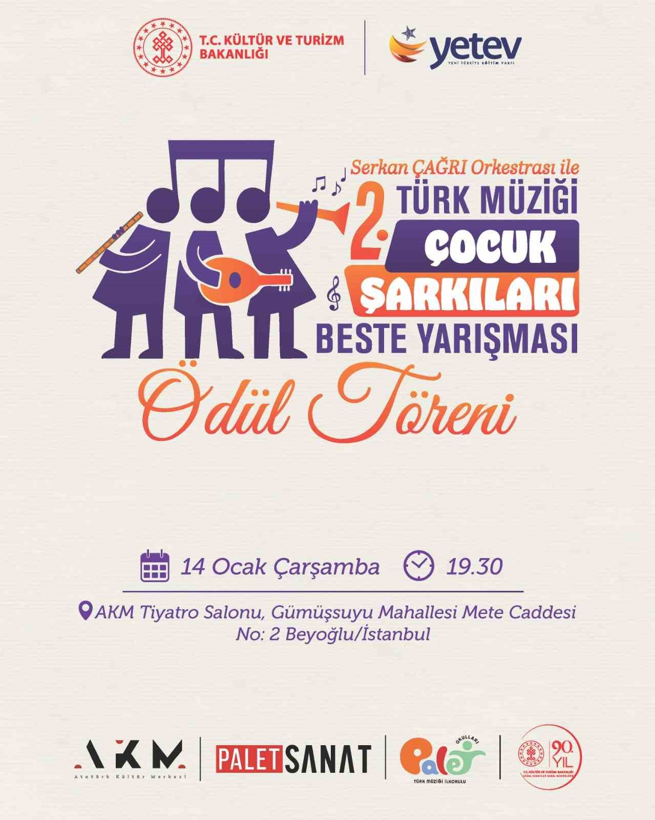 Türk Müziği Çocuk Şarkıları Beste Yarışması sonuçlandı 4 turk muzigi cocuk sarkilari beste yarismasi sonuclandi 0 DcPm4vRR