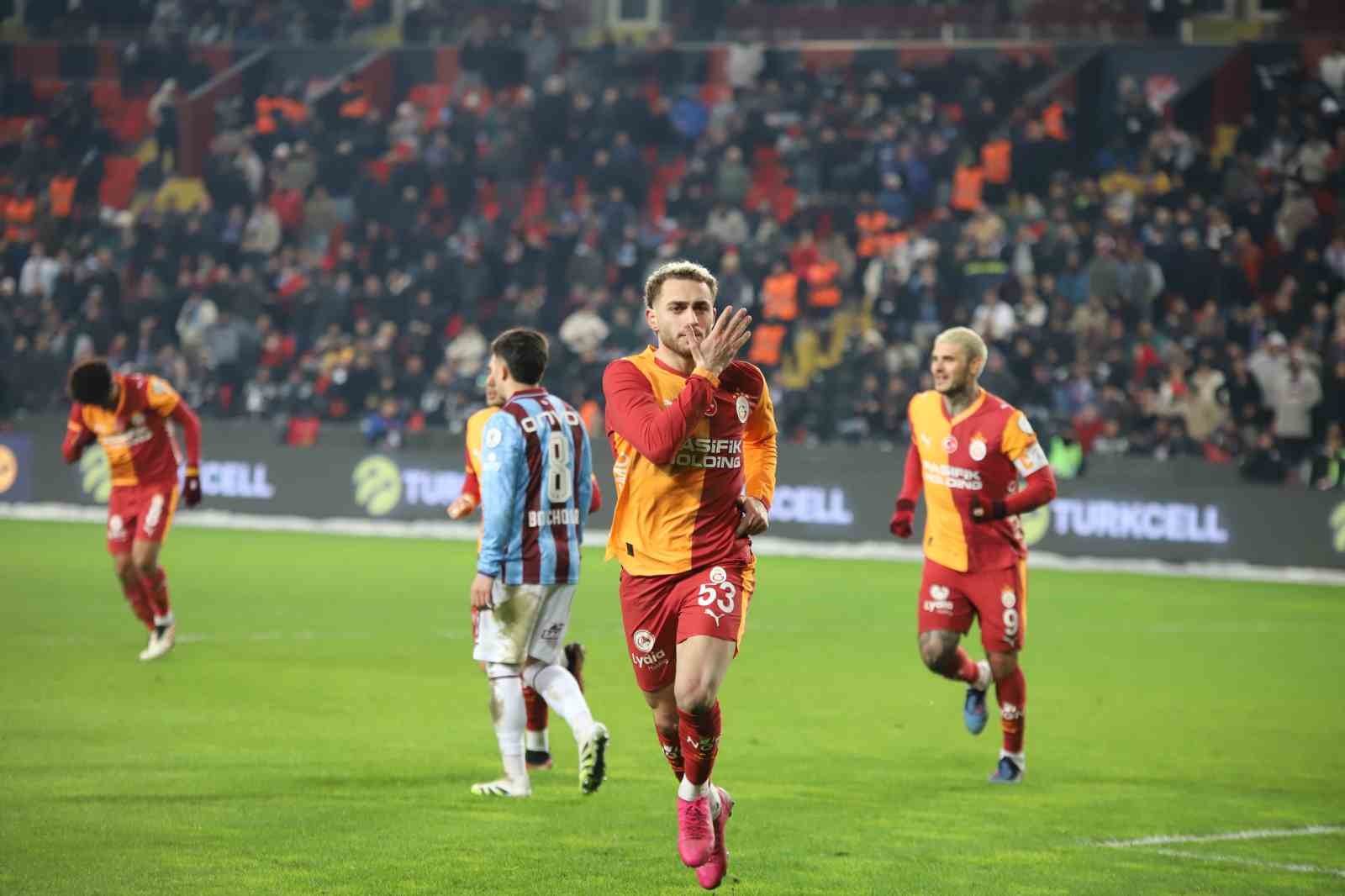 turkcell super kupa galatasaray 2 trabzonspor 0 ilk yari 29
