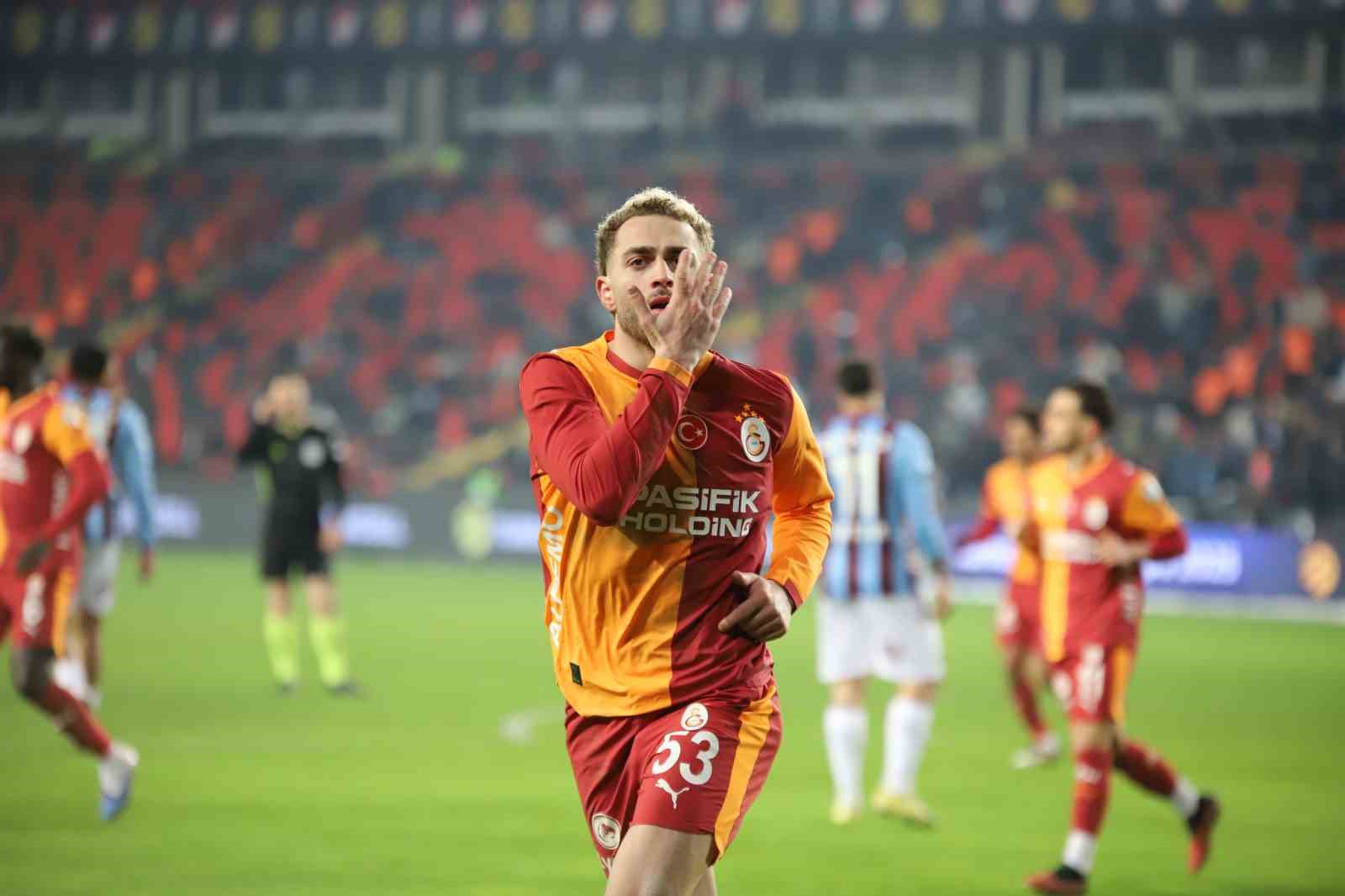 turkcell super kupa galatasaray 2 trabzonspor 0 ilk yari 34