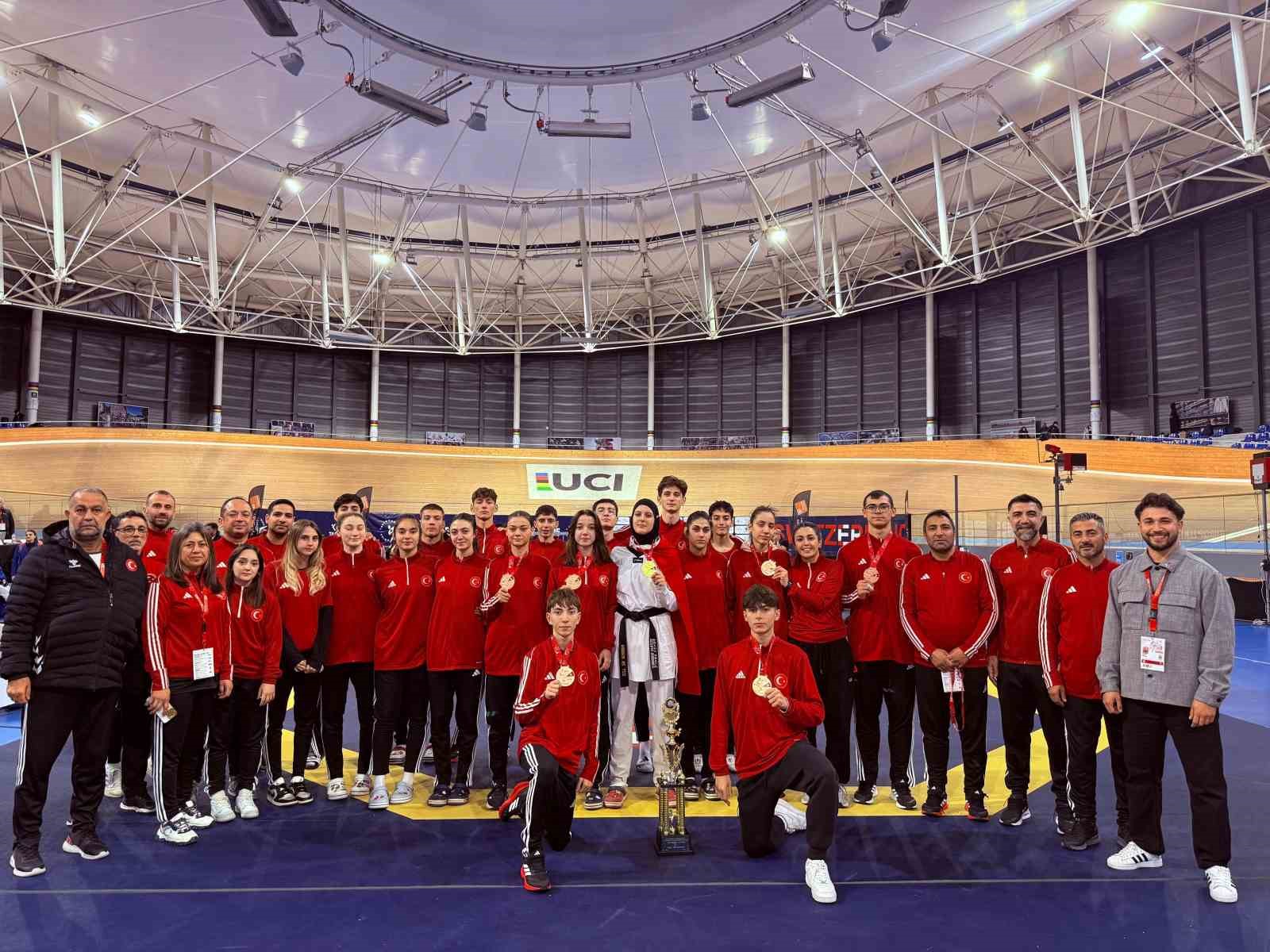 turkiye avrupa gencler taekwondo sampiyonasini 7 madalya ile tamamladi 0