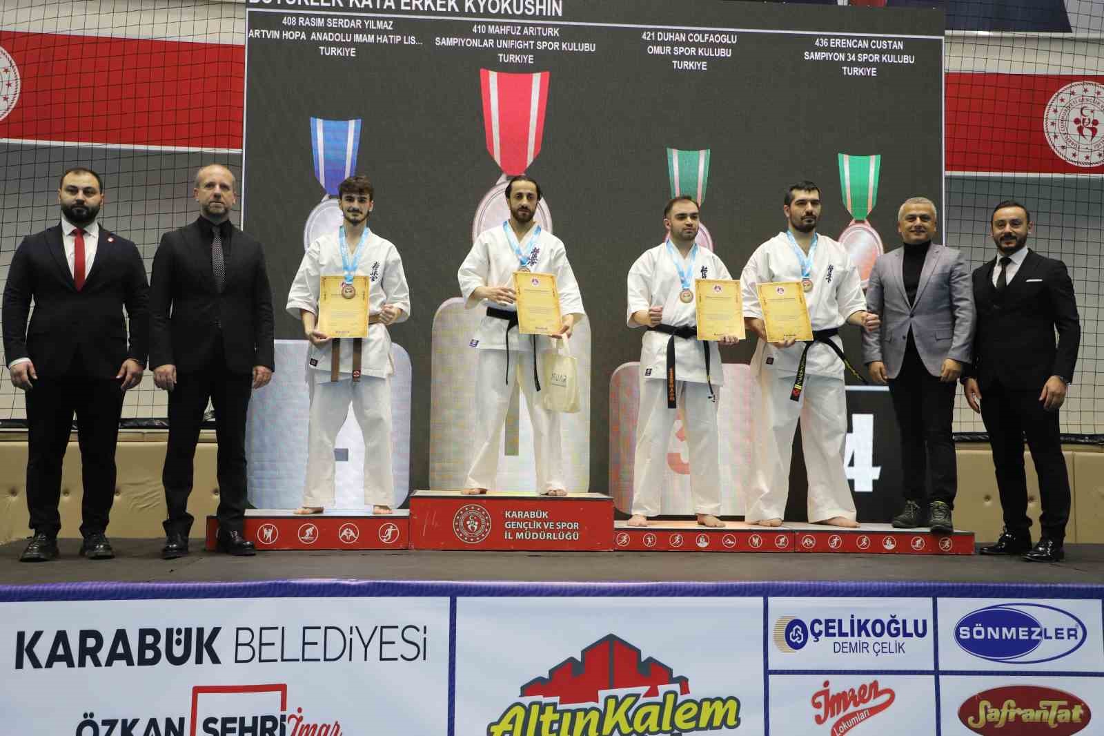 turkiye kyokushin karate sampiyonasi karabukte sona erdi 1