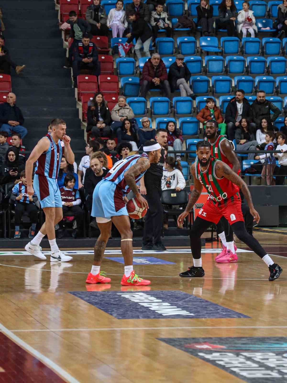 Türkiye Sigorta Basketbol Süper Ligi: Trabzonspor:89 - Karşıyaka:79 8 turkiye sigorta basketbol super ligi trabzonspor89 karsiyaka79 4
