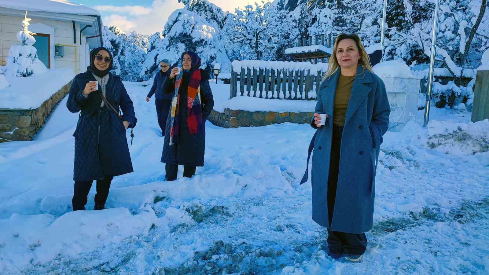 Türkiye’nin ilk Milli Parkı Çamlık’ta kar manzarası havadan görüntülendi 10 turkiyenin ilk milli parki camlikta kar manzarasi havadan goruntulendi 6