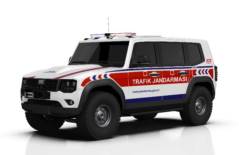 turkiyenin ilk yerli ve milli dogustan zirhli araci olan tulga 4x4un jandarmaya teslimatlari basladi