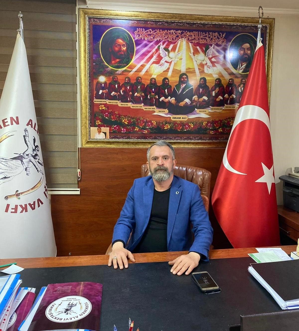 turkmen alevi bektasi vakfi genel baskani ozdemirden bayraga saygisizliga tepki 0 P2FXp6Dj