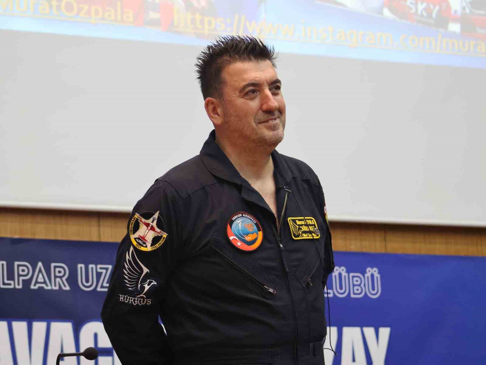 tusas bas test pilotu murat ozpala erzurumda genclerle bulustu hayallerimi kitaba donusturuyorum 2 rsrKWdBc