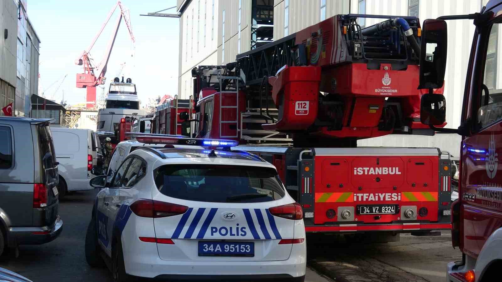 tuzlada yat uretim tesisinde korkutan yangin 0 ibFXCXKB