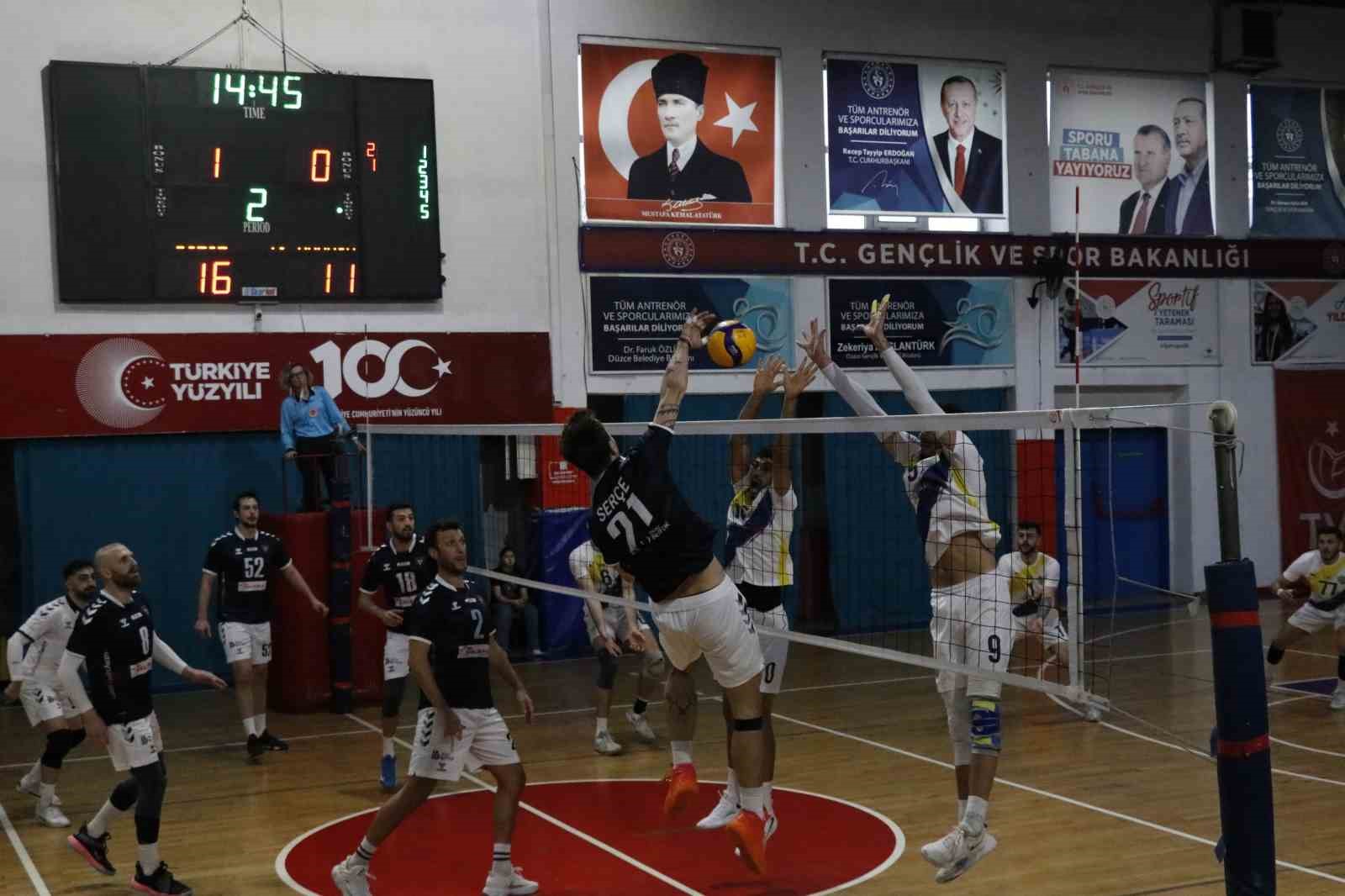 tvf erkekler 1 ligi duzce belediyesi spor akademisi rakibini 3 0la gecti 2 AJwwg2L3
