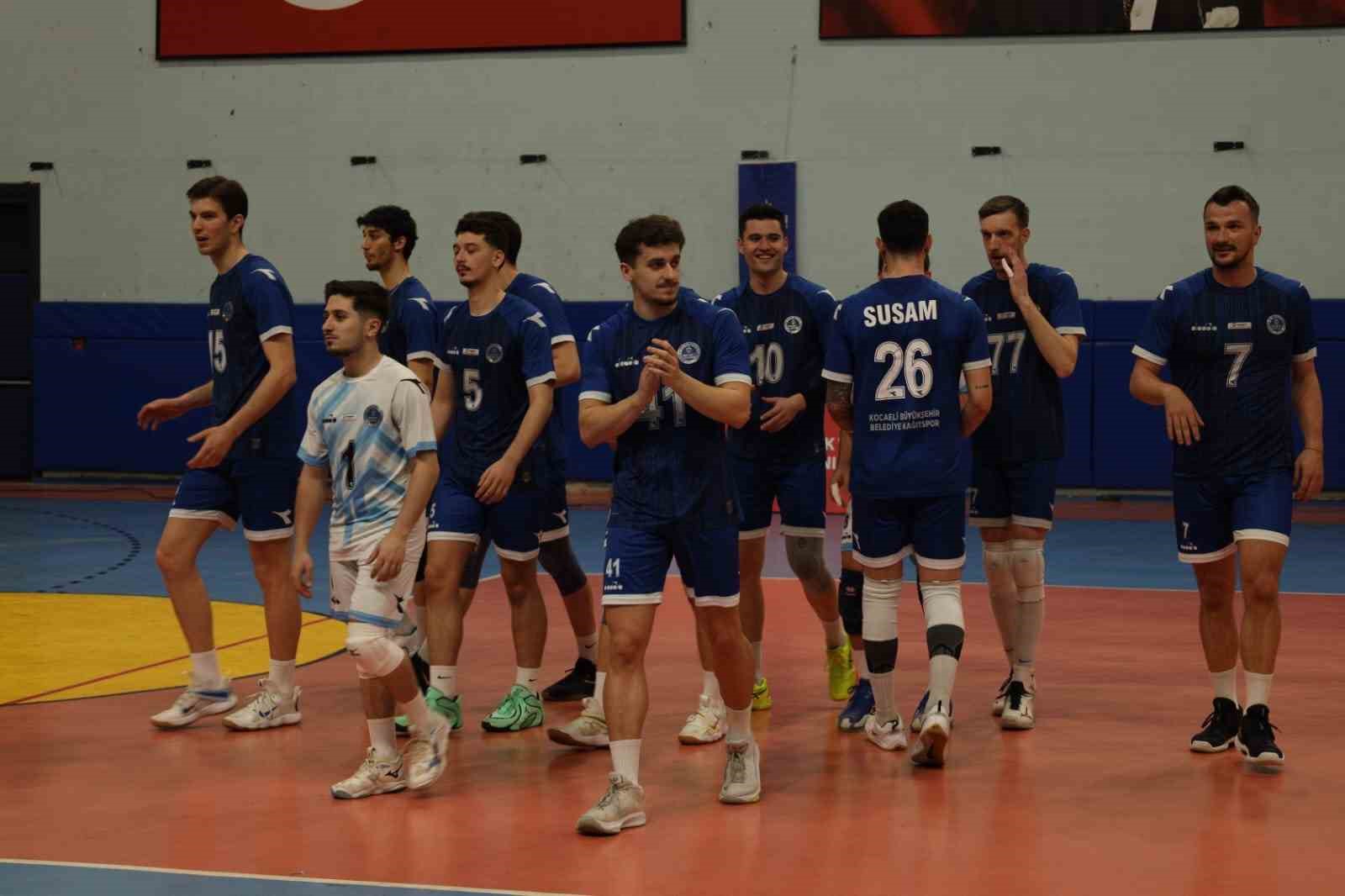 tvf erkekler voleybol 1 ligi yari finali kocaeli buyuksehir belediye kagitspor 4 arkasspor KYAAbl5V