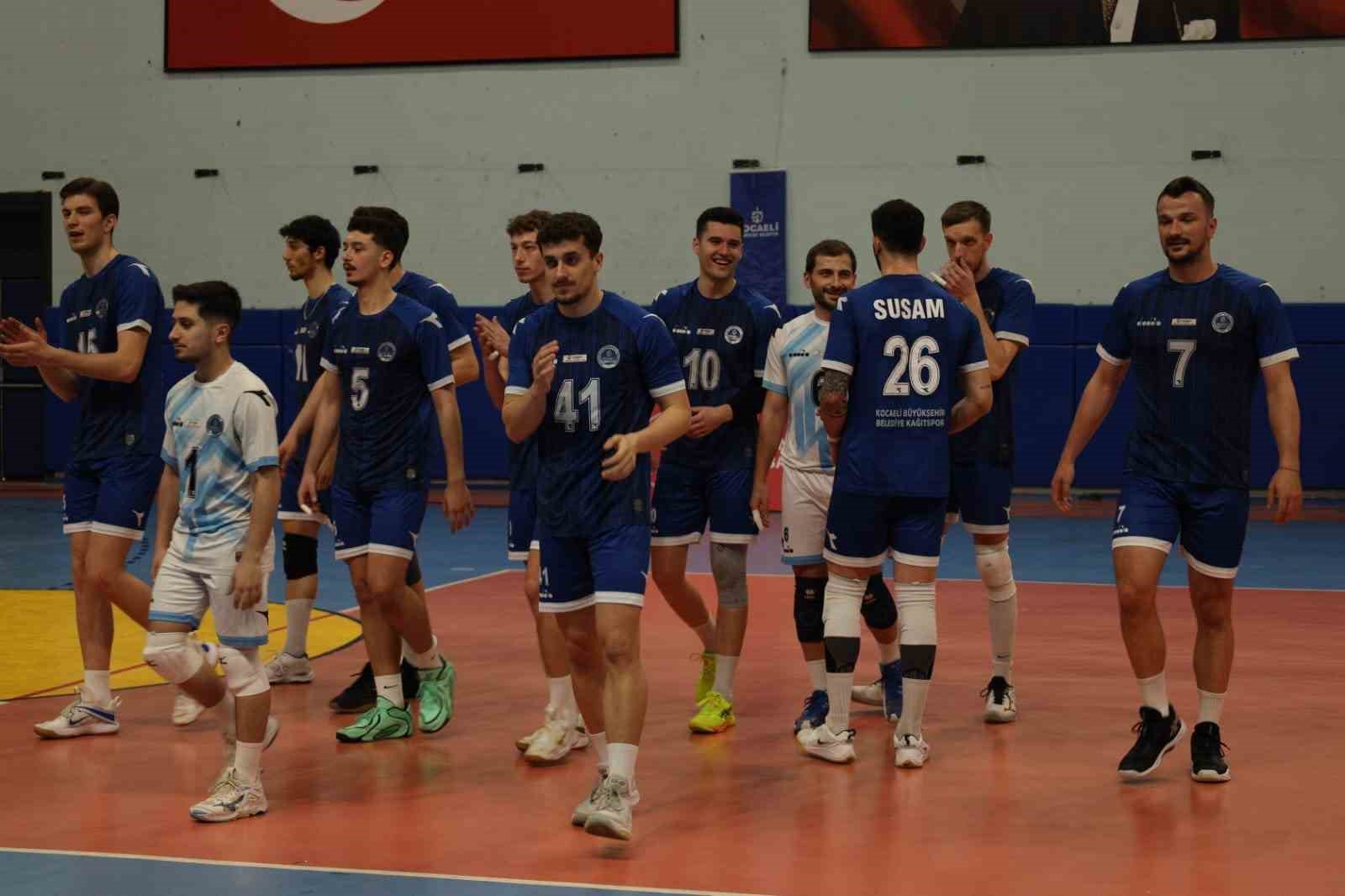 tvf erkekler voleybol 1 ligi yari finali kocaeli buyuksehir belediye kagitspor 4 arkasspor Zj7wFHeG