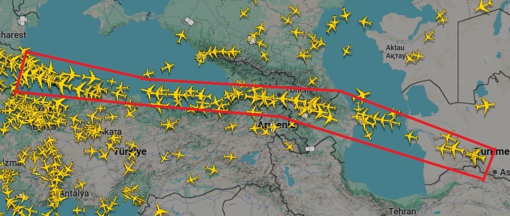 ucaklar turkiye uzerinden avrupaya tek bir rotada gecti 1 hIYTWRSL