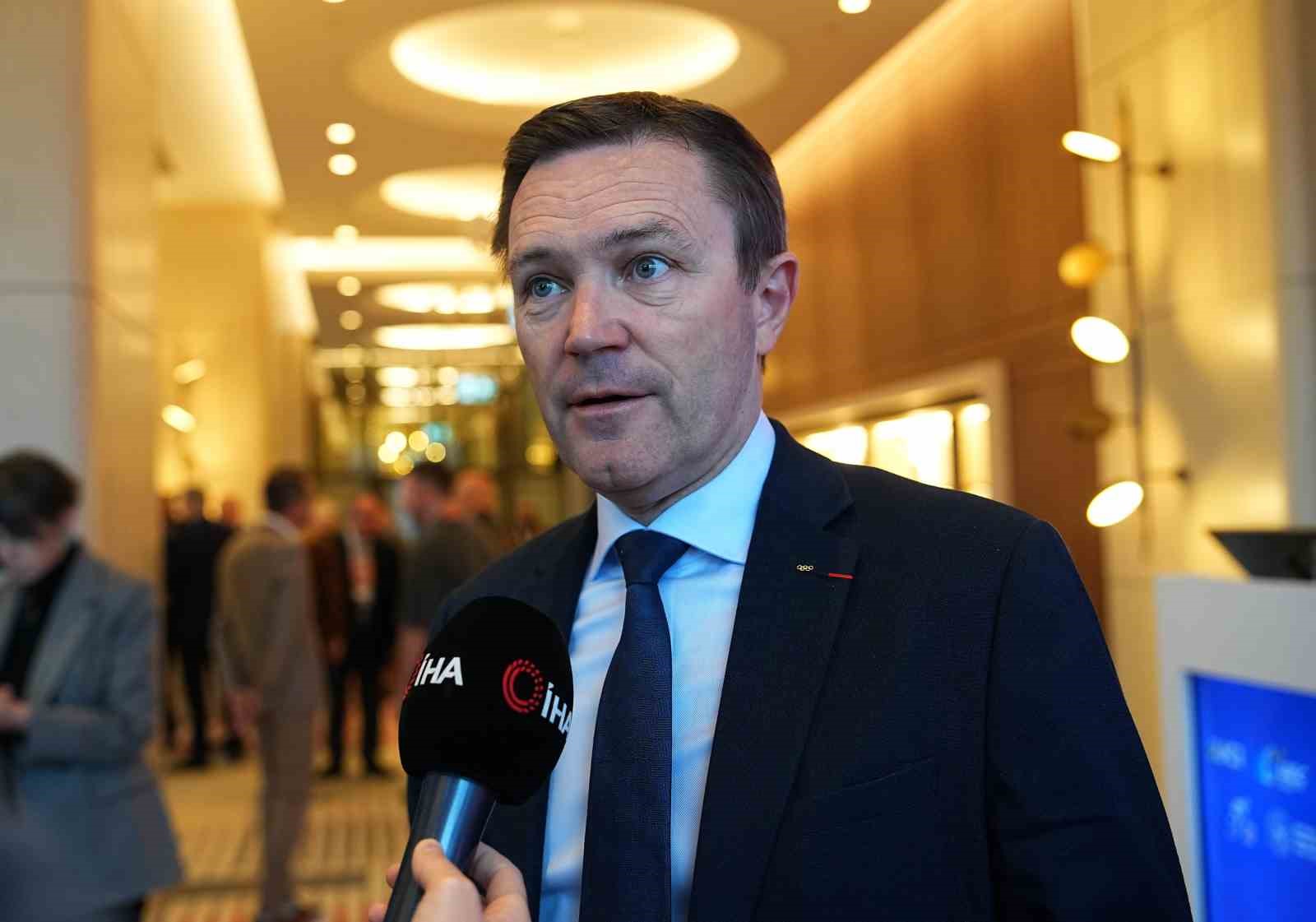 UCI Başkanı David Lappartient: "Yapılan yatırımlar bisiklet sporunun gelişmesi açısından Türkiye’ye değer katıyor" 4 uci baskani david lappartient yapilan yatirimlar bisiklet sporunun gelismesi acisindan turkiyeye deger katiyor 0