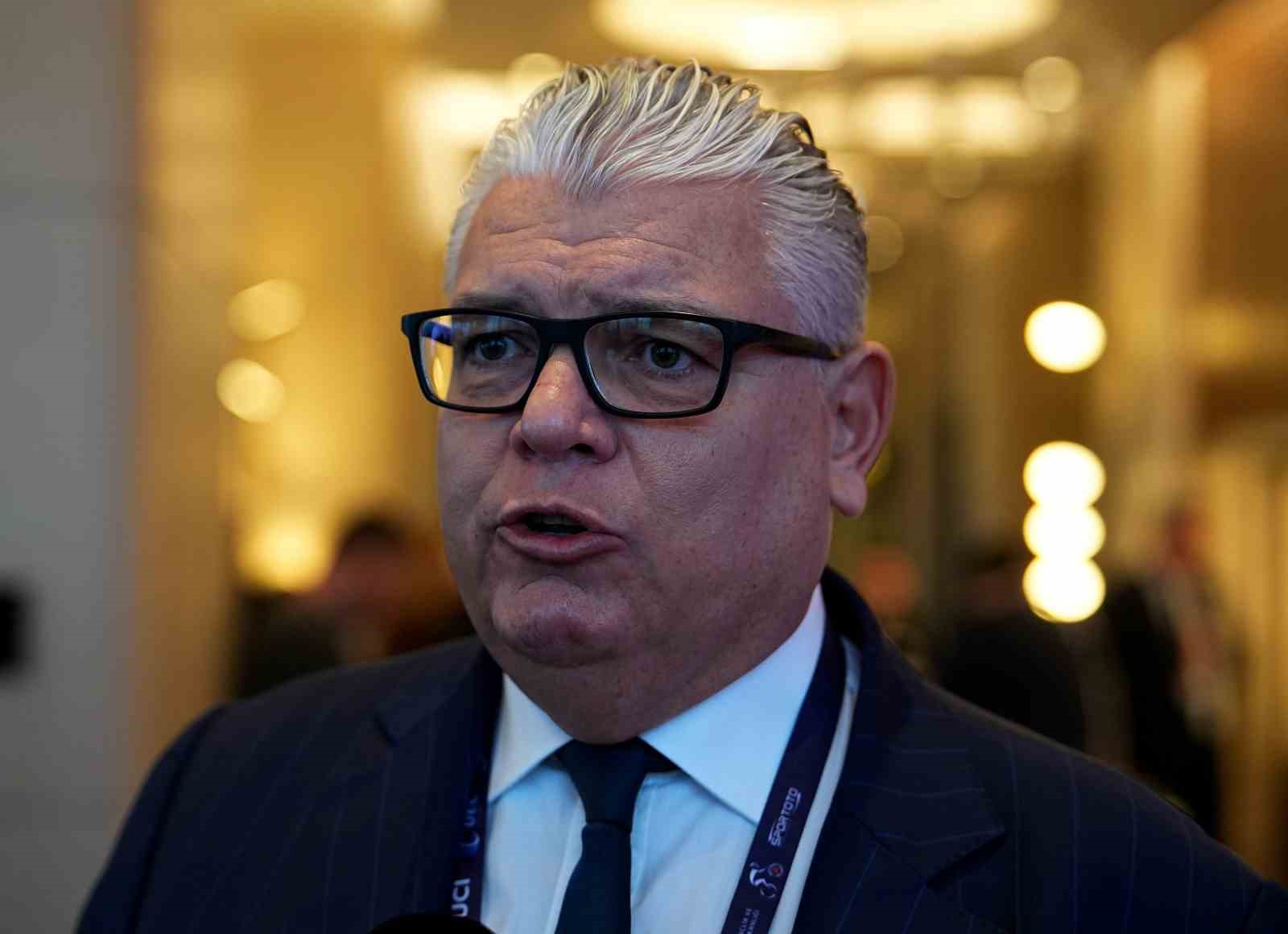 UCI Başkanı David Lappartient: "Yapılan yatırımlar bisiklet sporunun gelişmesi açısından Türkiye’ye değer katıyor" 9 uci baskani david lappartient yapilan yatirimlar bisiklet sporunun gelismesi acisindan turkiyeye deger katiyor 5 twEnSCrW