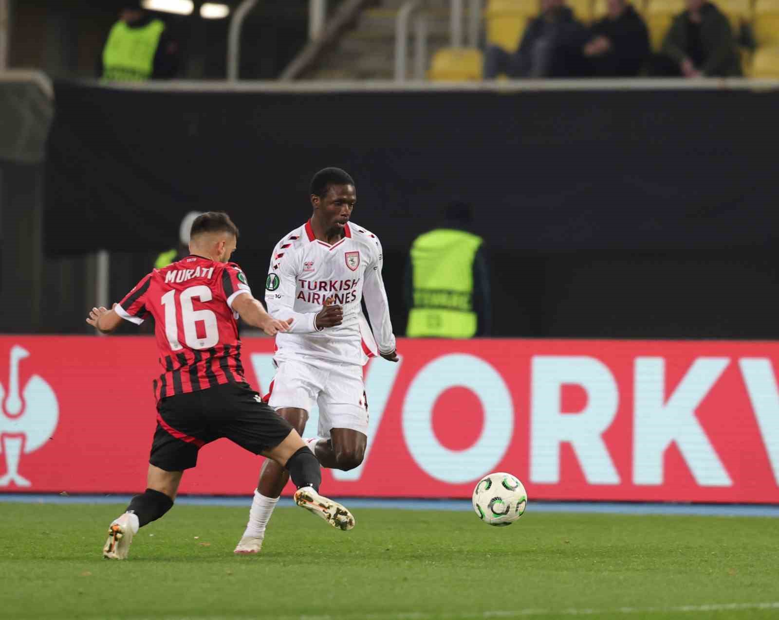 uefa konferans ligi kf shkendija 0 samsunspor 0 mac devam ediyor 0 qrJiDKs2