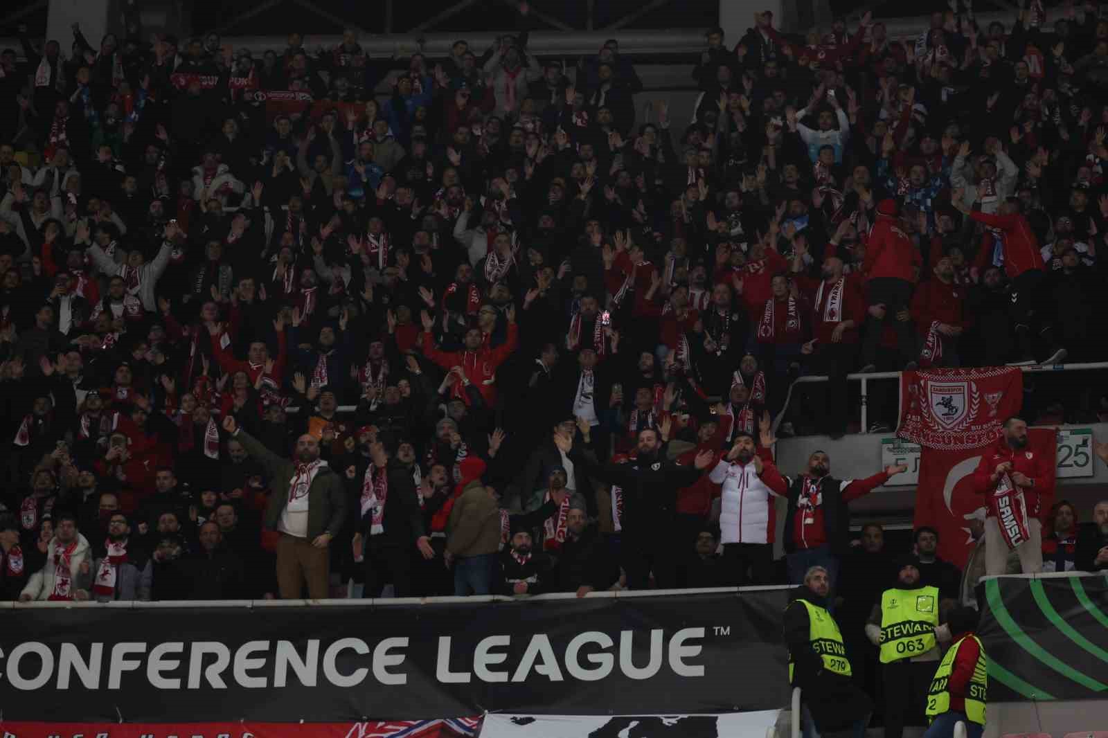 uefa konferans ligi kf shkendija 0 samsunspor 0 mac devam ediyor 7