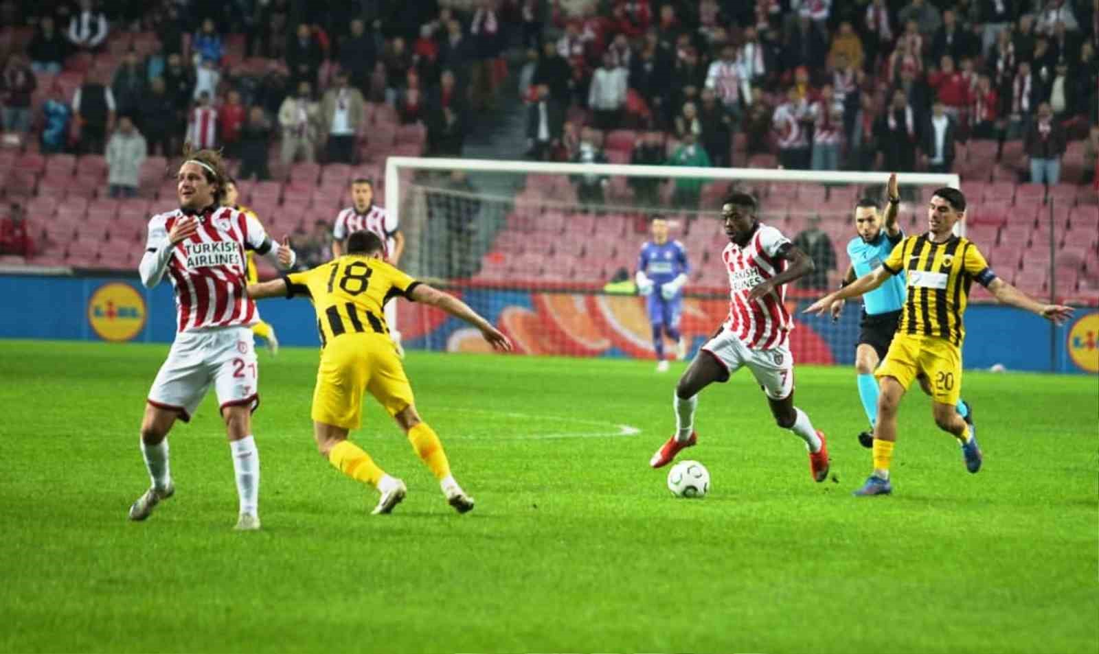 uefa konferans ligi samsunspor 1 aek atina 0 mac devam ediyor 0 DA6z75Ks