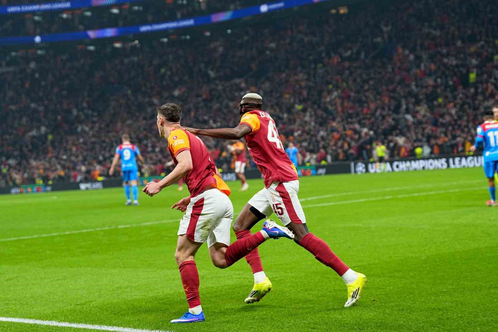 uefa sampiyonlar ligi galatasaray 1 atletico madrid 1 ilk yari 7 uNpTHlek