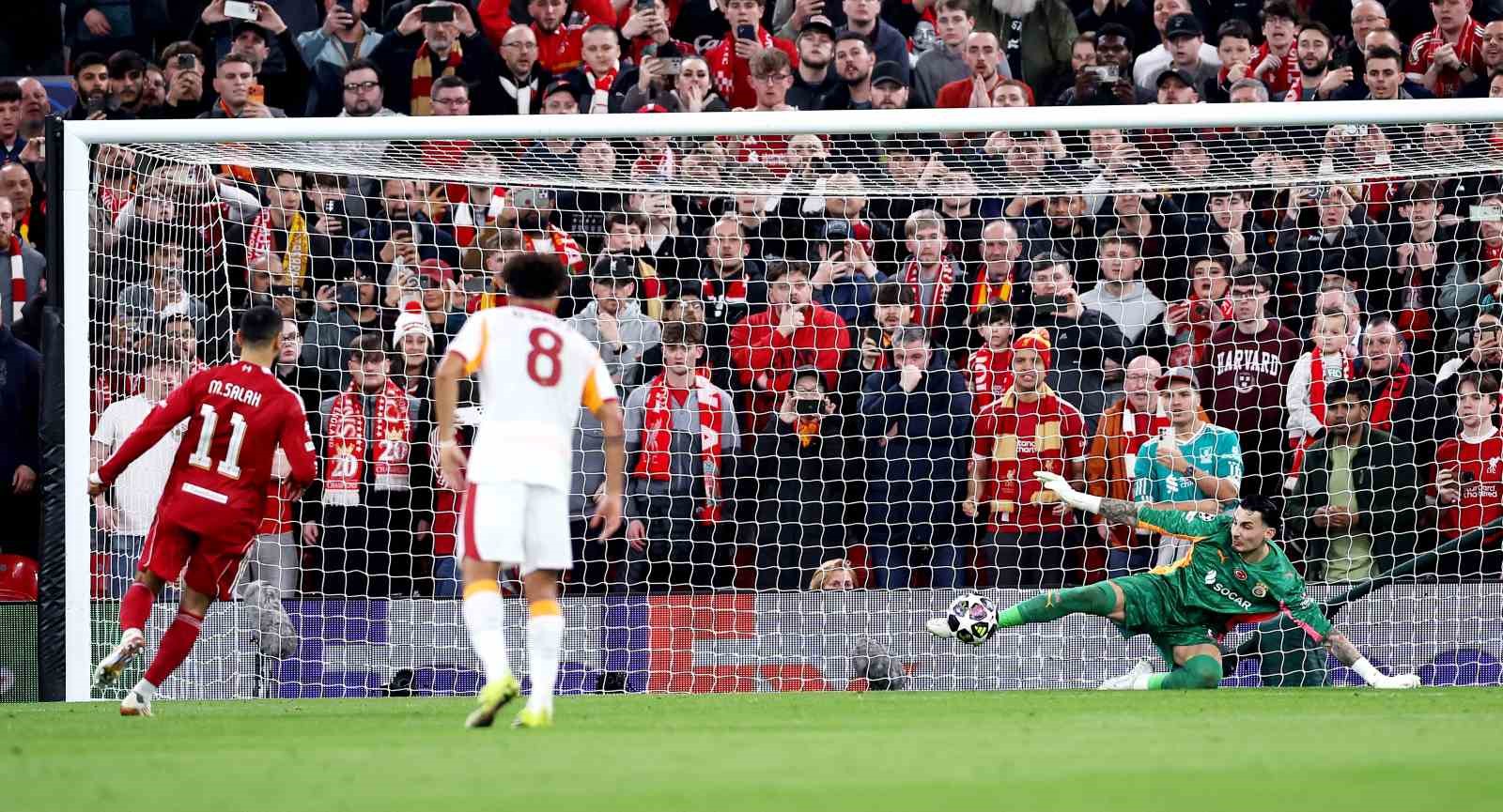 uefa sampiyonlar ligi liverpool 1 galatasaray 0 ilk yari 22