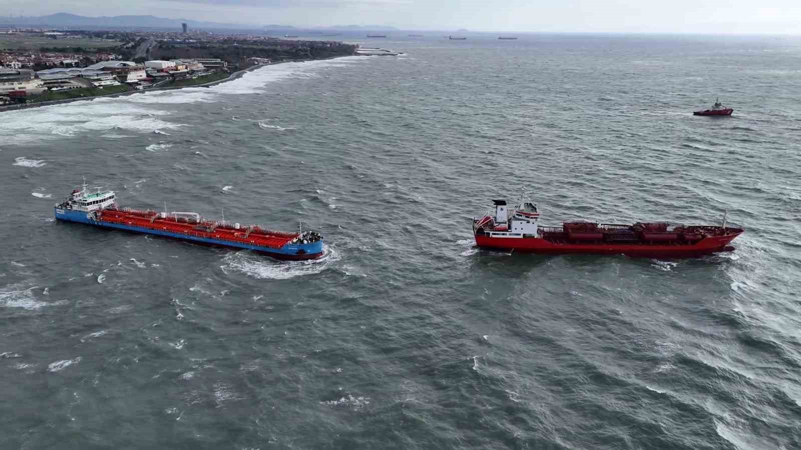 ulastirma ve alt yapi bakanligindan istanbulda birbirine temas eden 2 tanker gemi aciklamasi 3 QVSkw5gE