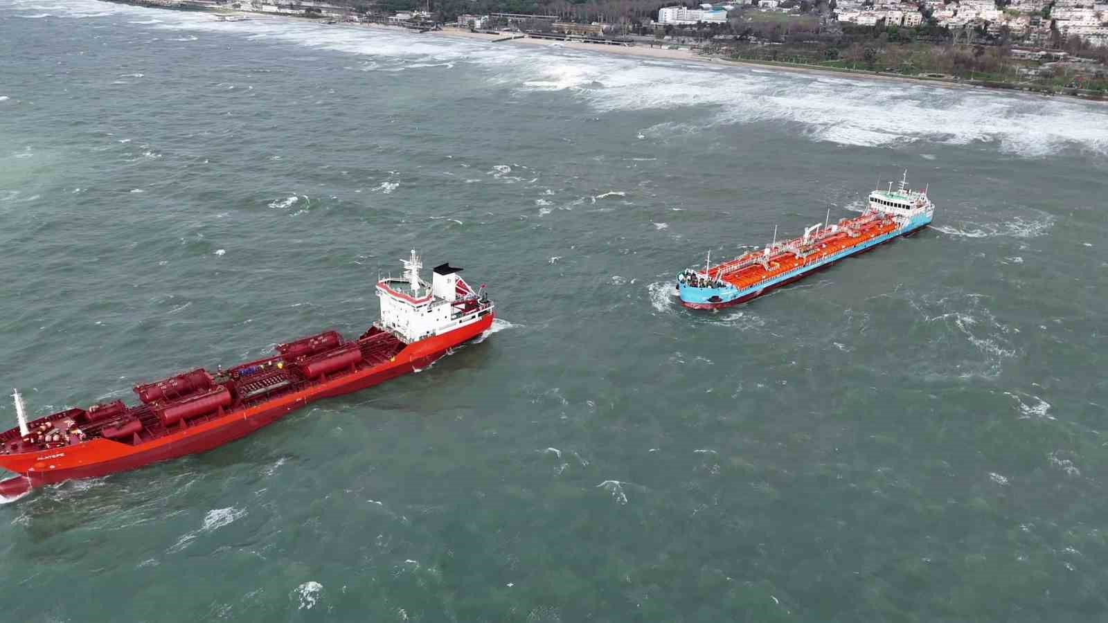 ulastirma ve alt yapi bakanligindan istanbulda birbirine temas eden 2 tanker gemi aciklamasi 5 aD8CNehe
