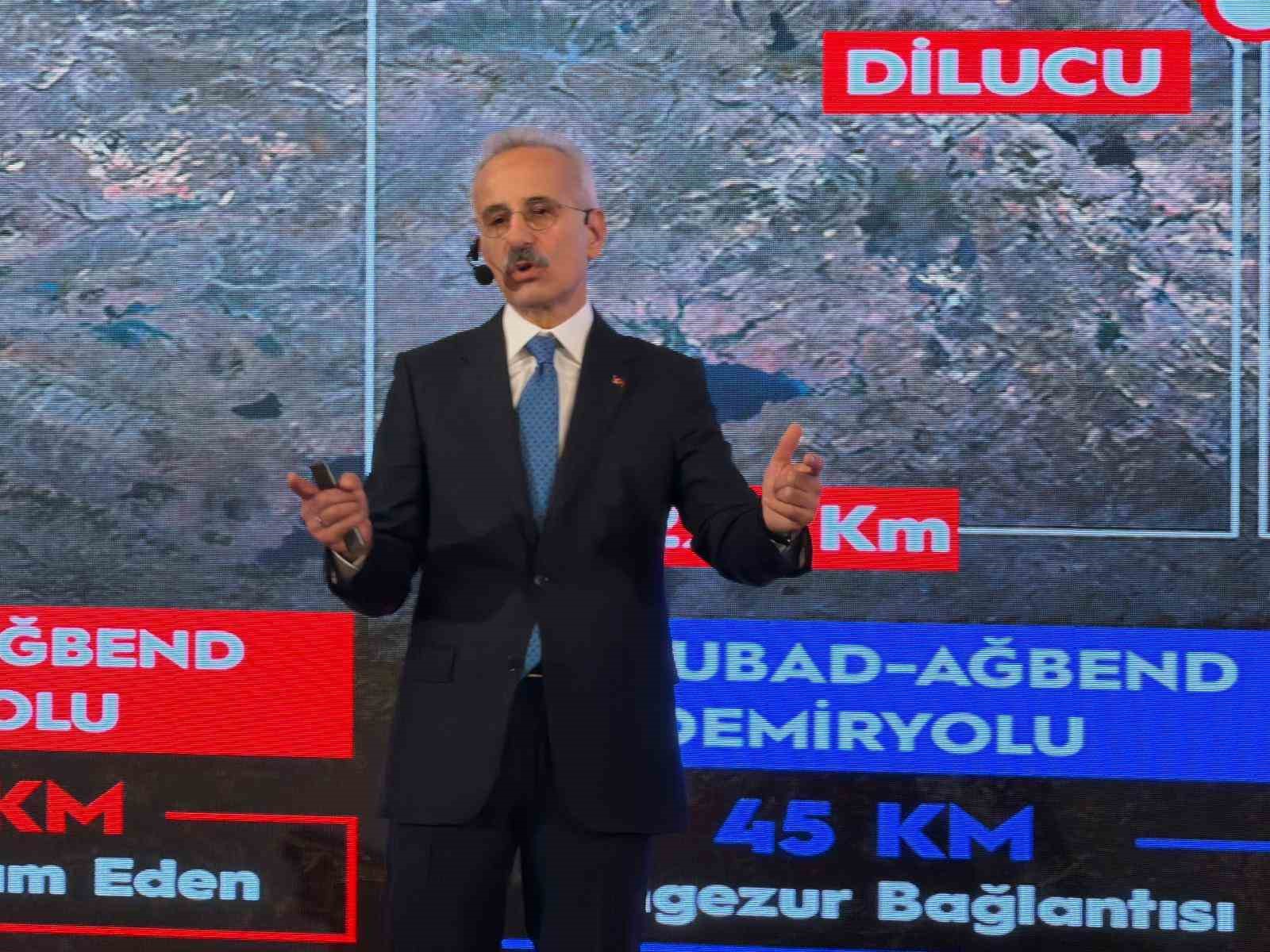 ulastirma ve altyapi bakani uraloglu karadenize demiryolu samsundan sarpa uzanacak 1 yXlfBgSk