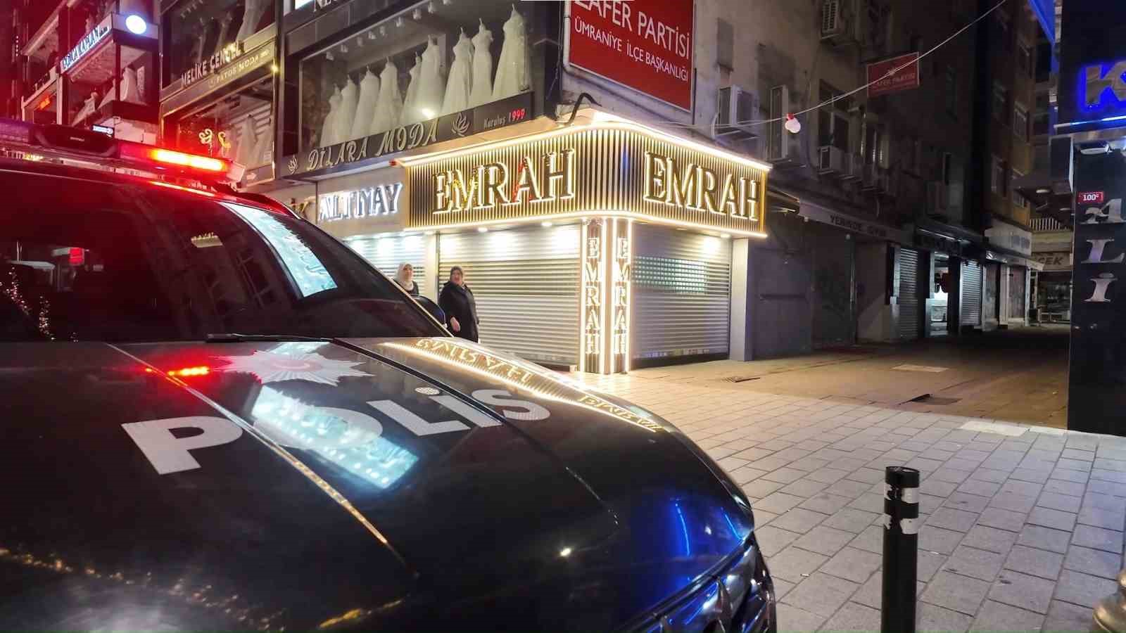 umraniyede kuyumcuda doldur bosalt faciasi is arkadasini vurdu 1