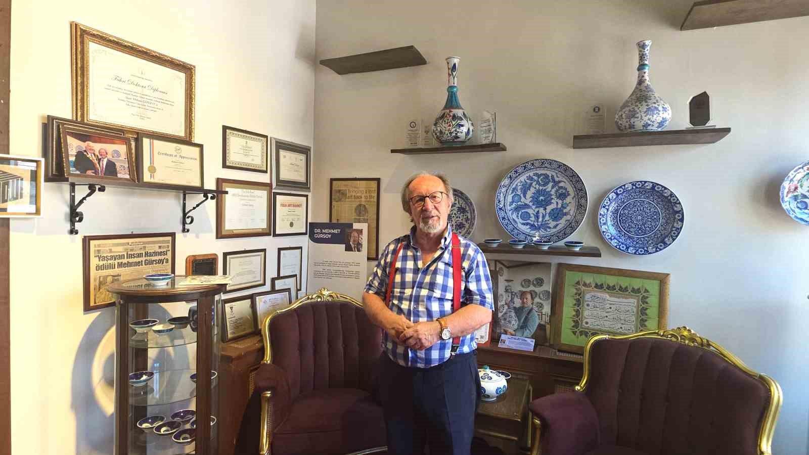 UNESCO’lu çini ustası Mehmet Gürsoy: "Dünyanın çini başkenti Kütahya’dır" 6 unescolu cini ustasi mehmet gursoy dunyanin cini baskenti kutahyadir 2