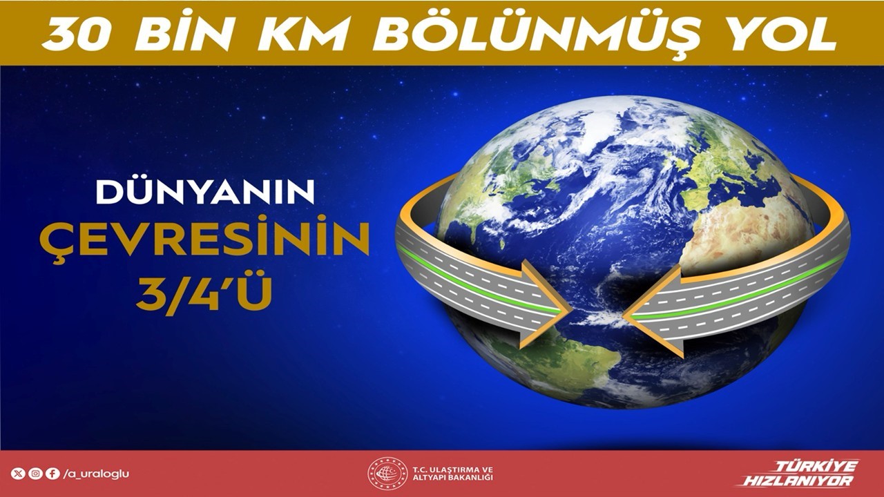 uraloglundan bolunmus yol aciklamasi 30 bin 49 kilometreye ulasti 4 EUM3j7fp