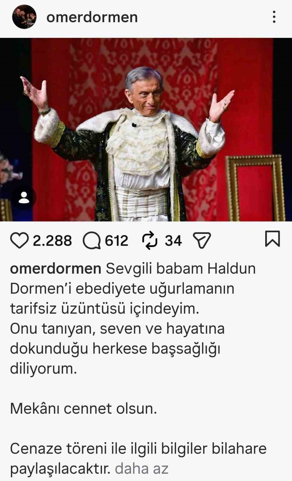 usta sanatci haldun dormen hayatini kaybetti 3 uiQ9fQlt