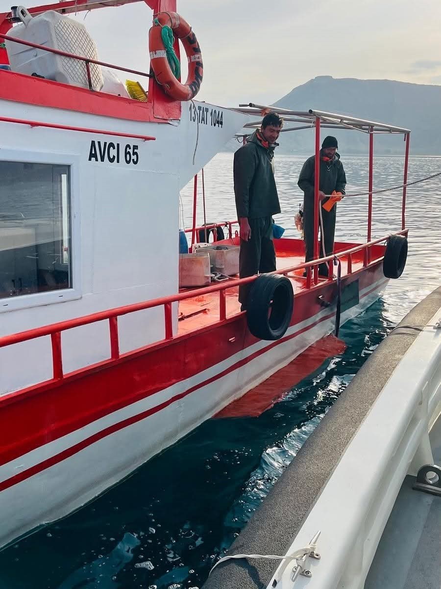 van golunde balikcilik denetimi yapildi 3
