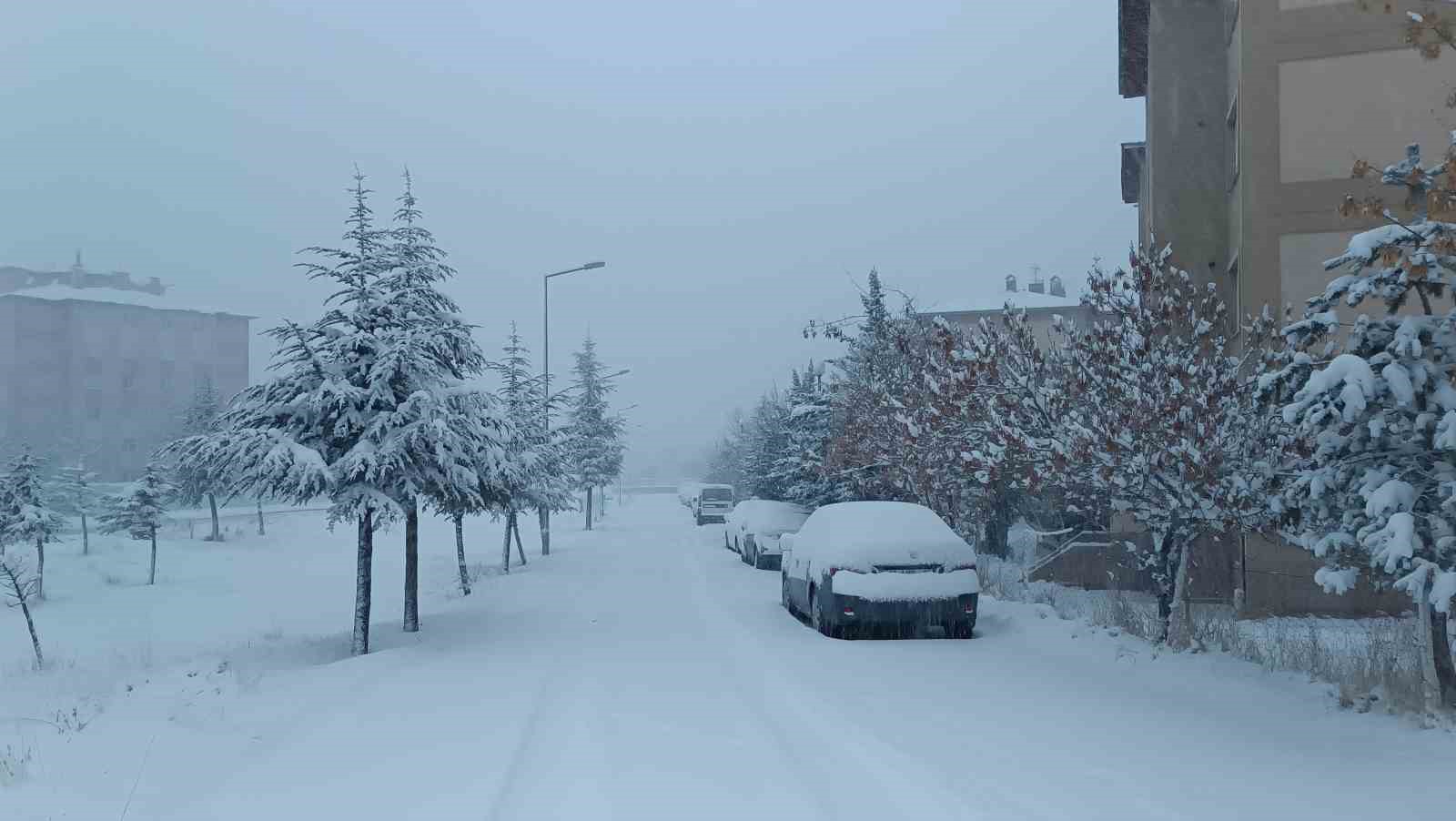 van kar yagisi 569 yol kapandi ucak seferleri iptal edildi 2