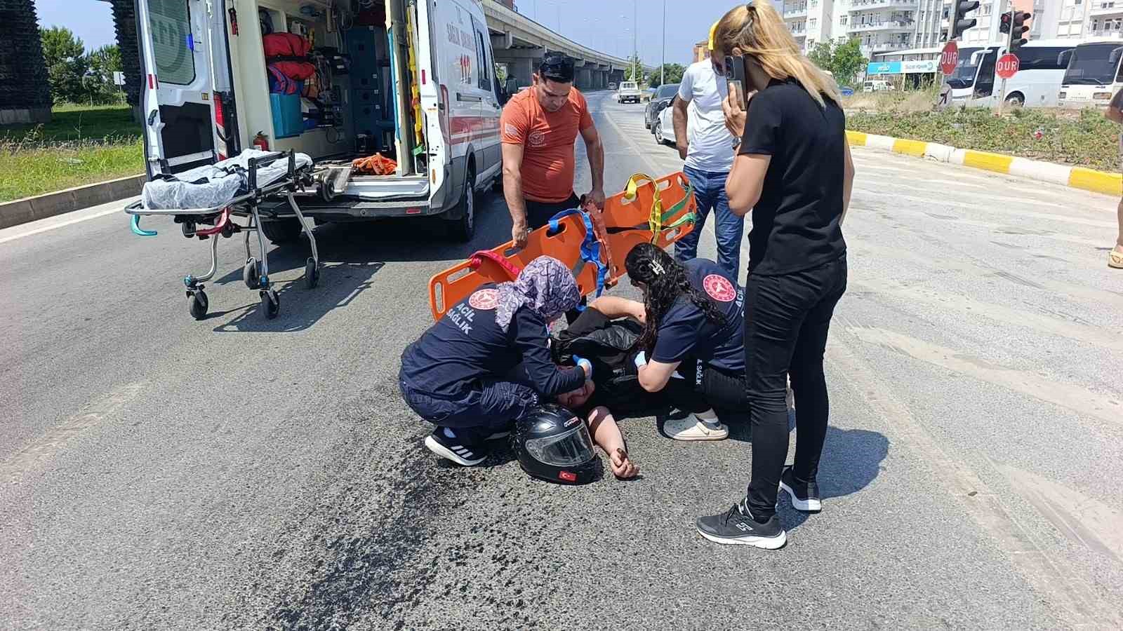 yag dokulen yolda kayarak 50 metre suruklenen motosikletli yaralandi 10 ibgHbnJ3
