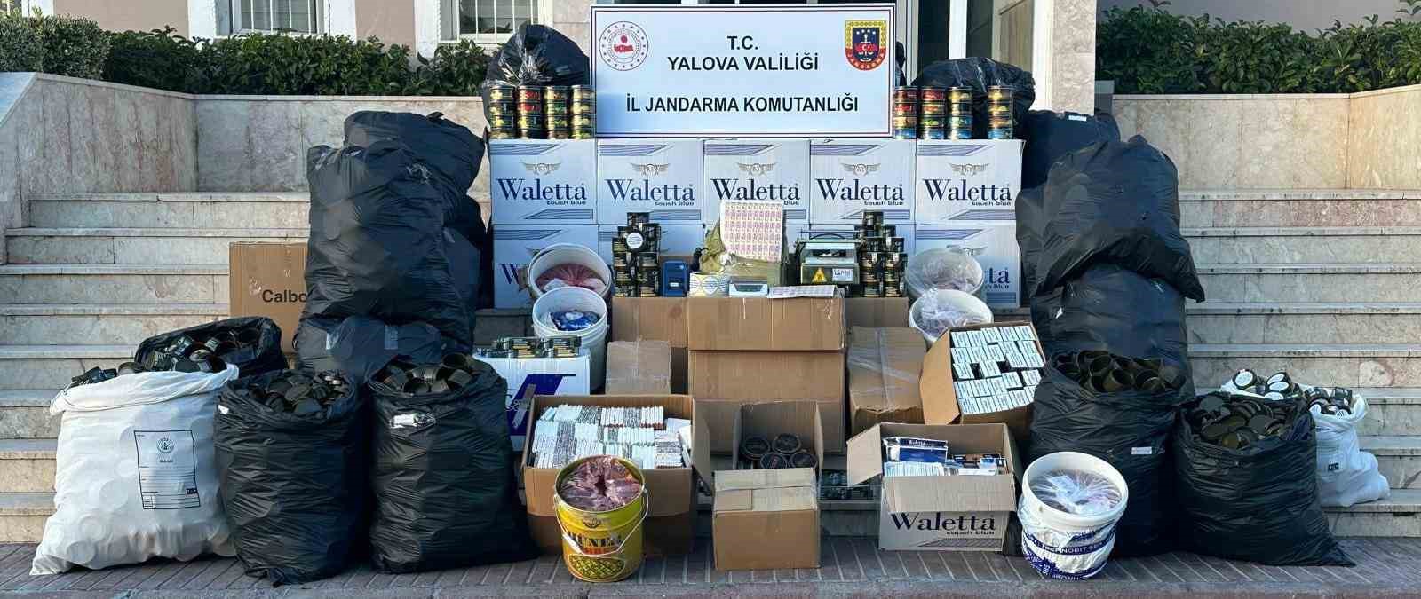 yalovada jandarmadan kacak tutun operasyonu 0 rzfepysk