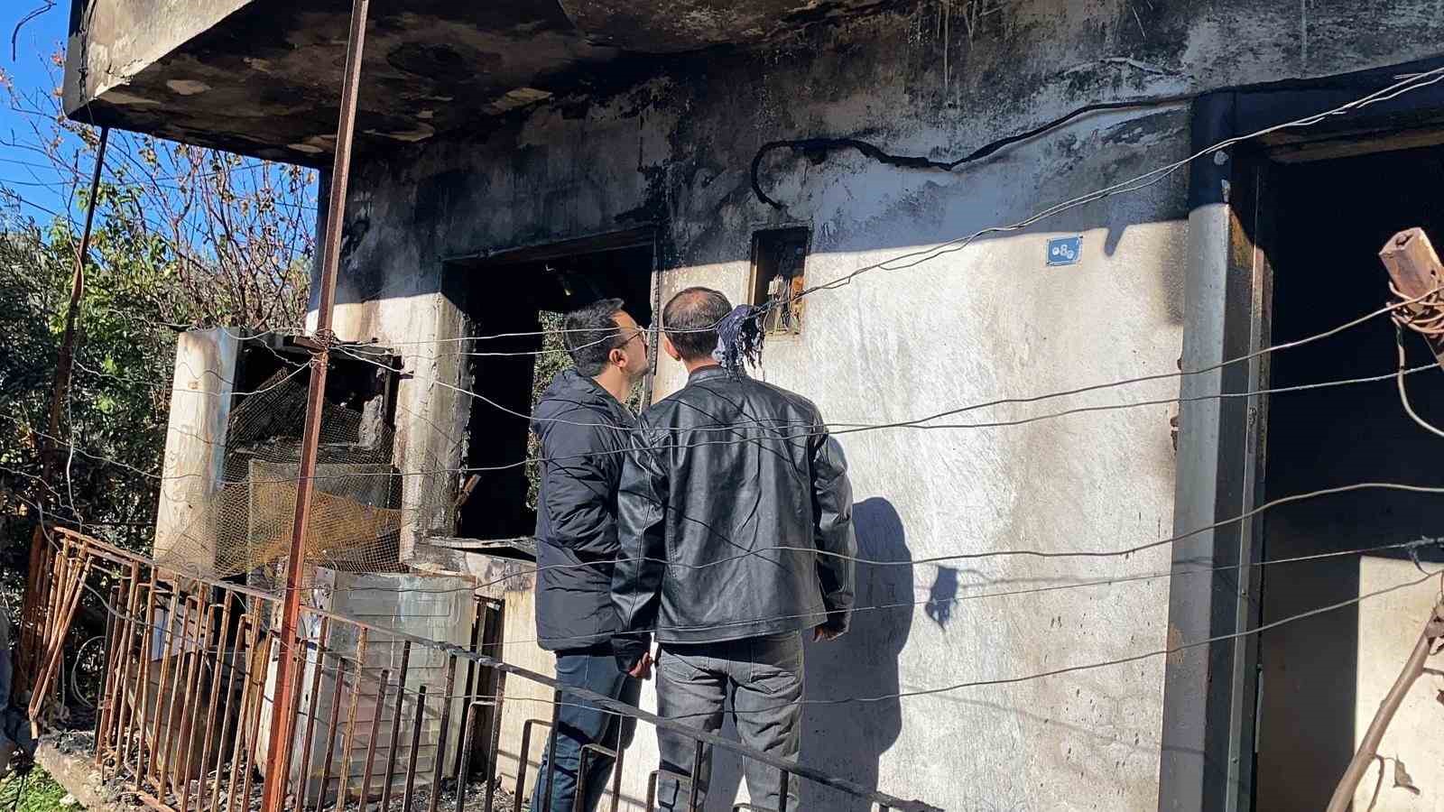 yanginda engelli cocuklari bulunan ailenin evi kule dondu 3 BQjODPdD