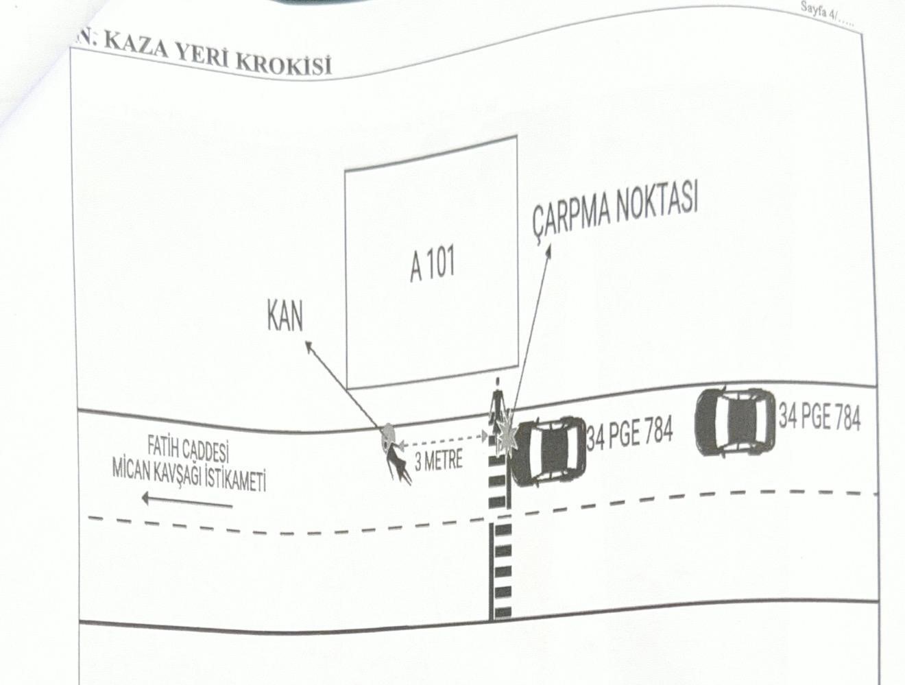 yaya gecidinde otomobilin carptigi kadin yasam mucadelesi veriyor 2 BvgcCCzc