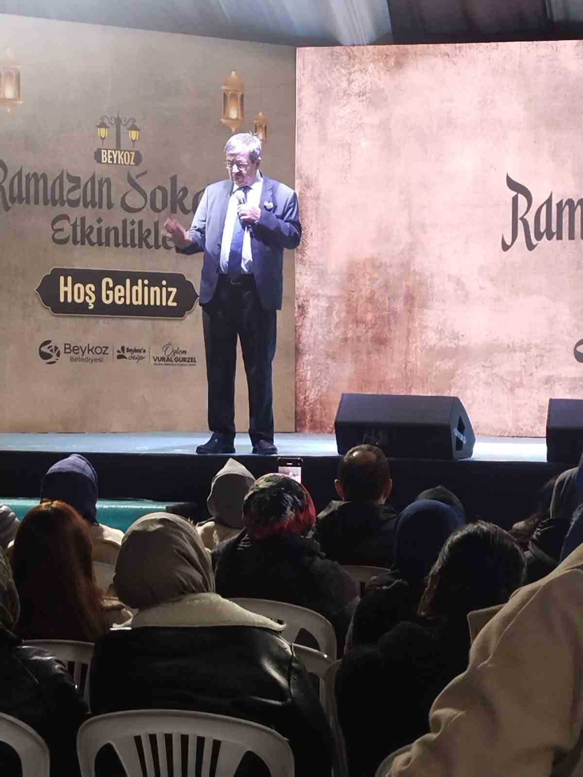 yazar hayati inanc ve prof dr oytun erbas beykozda ramazan sokagi etkinliklerine konuk oldu PdQJu2Em