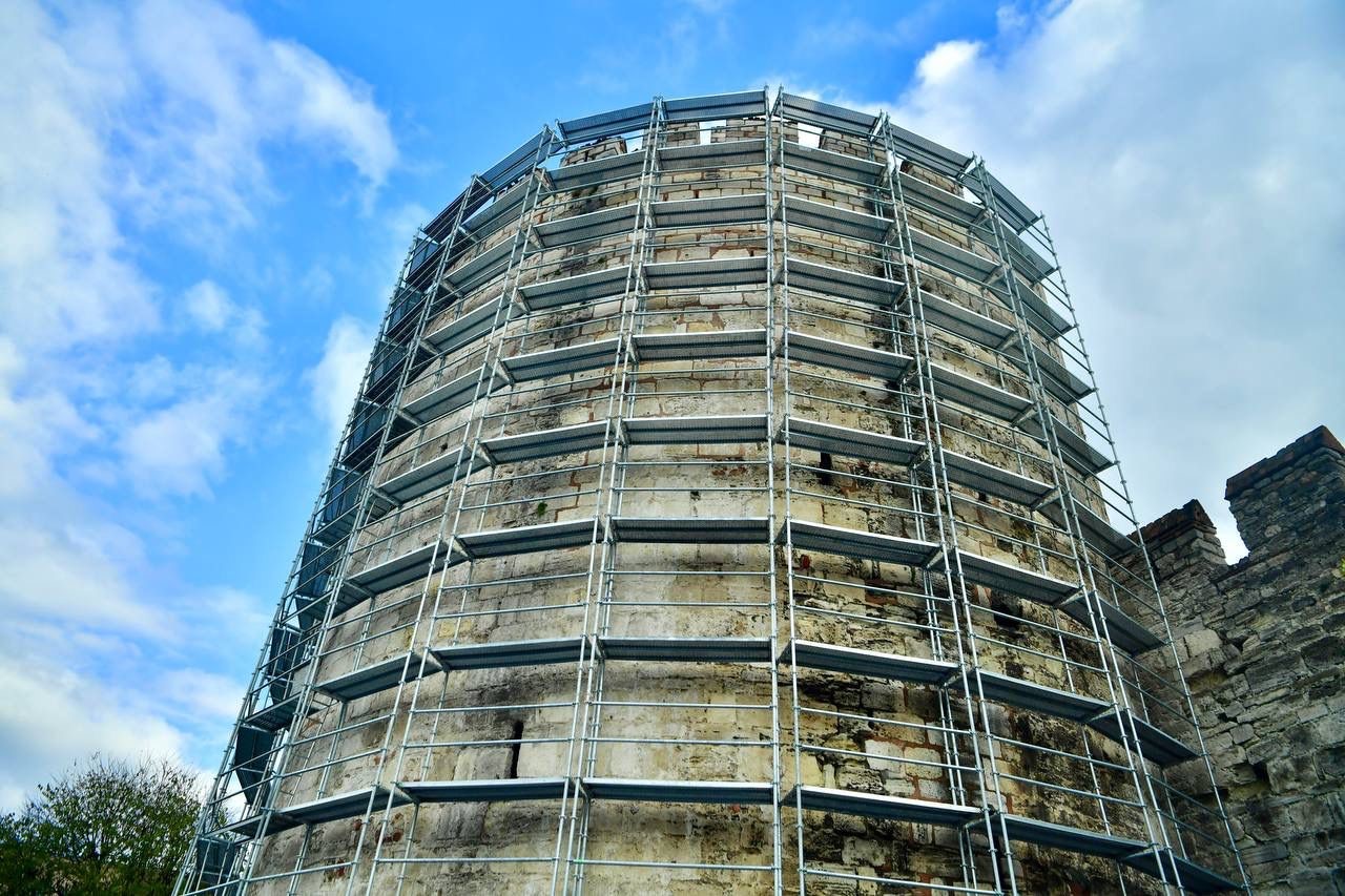 yedikule hisarindaki hazine kulesi restore ediliyor 1