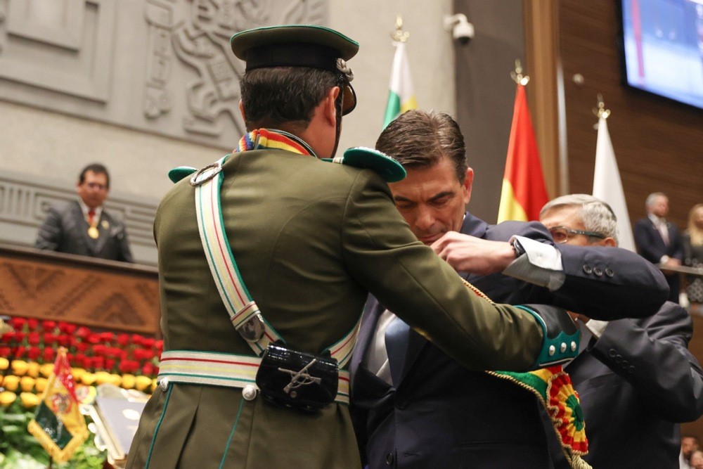 yeni bolivya devlet baskani paz yemin ederek goreve basladi 3 1ShwhVL4