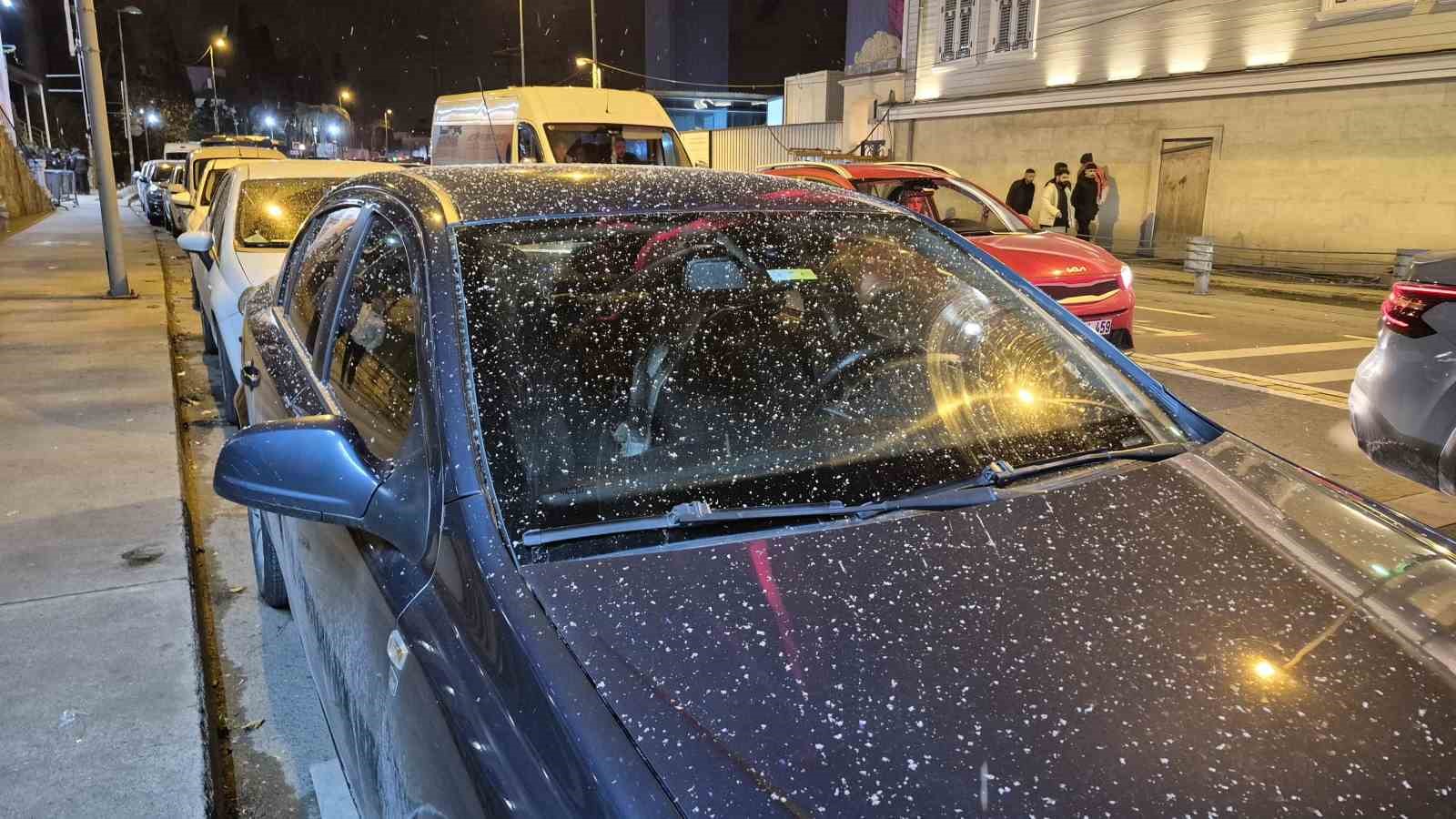 yeni yilda ortakoyde kar yagisi basladi 1