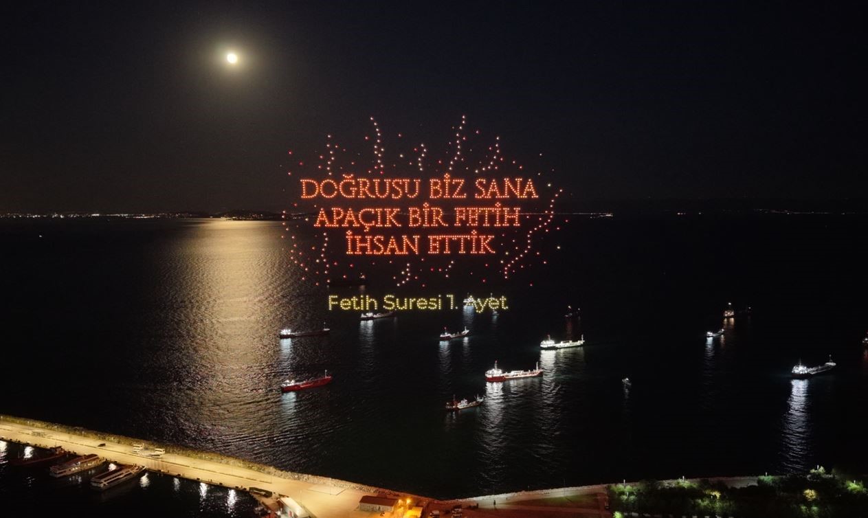 yenikapi sahilinde 1453 dronla fetih soleni 2 67wR2Szs