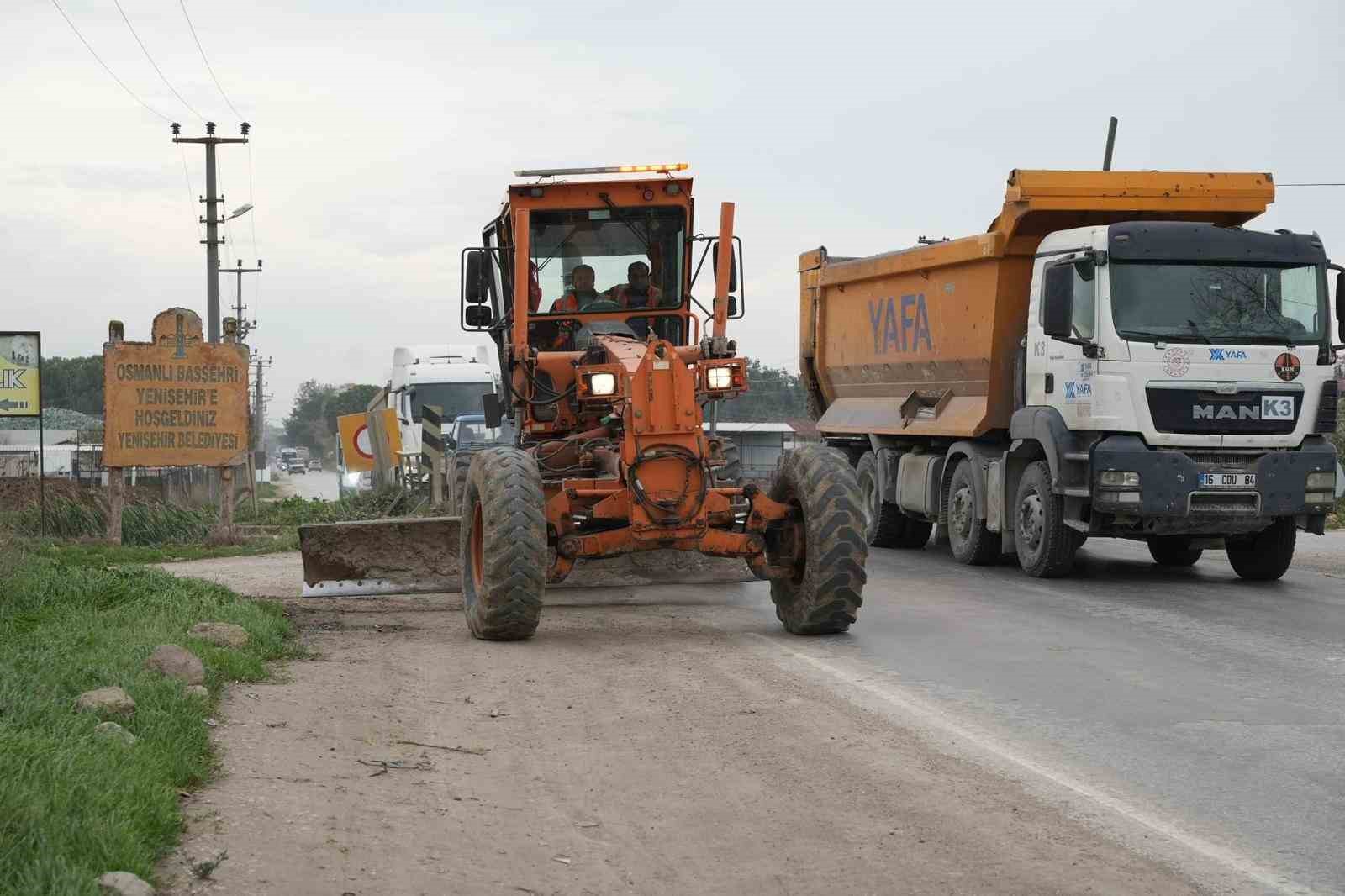yenisehir bilecik yolunda calismalar basliyor 1 ZsVhWcwi