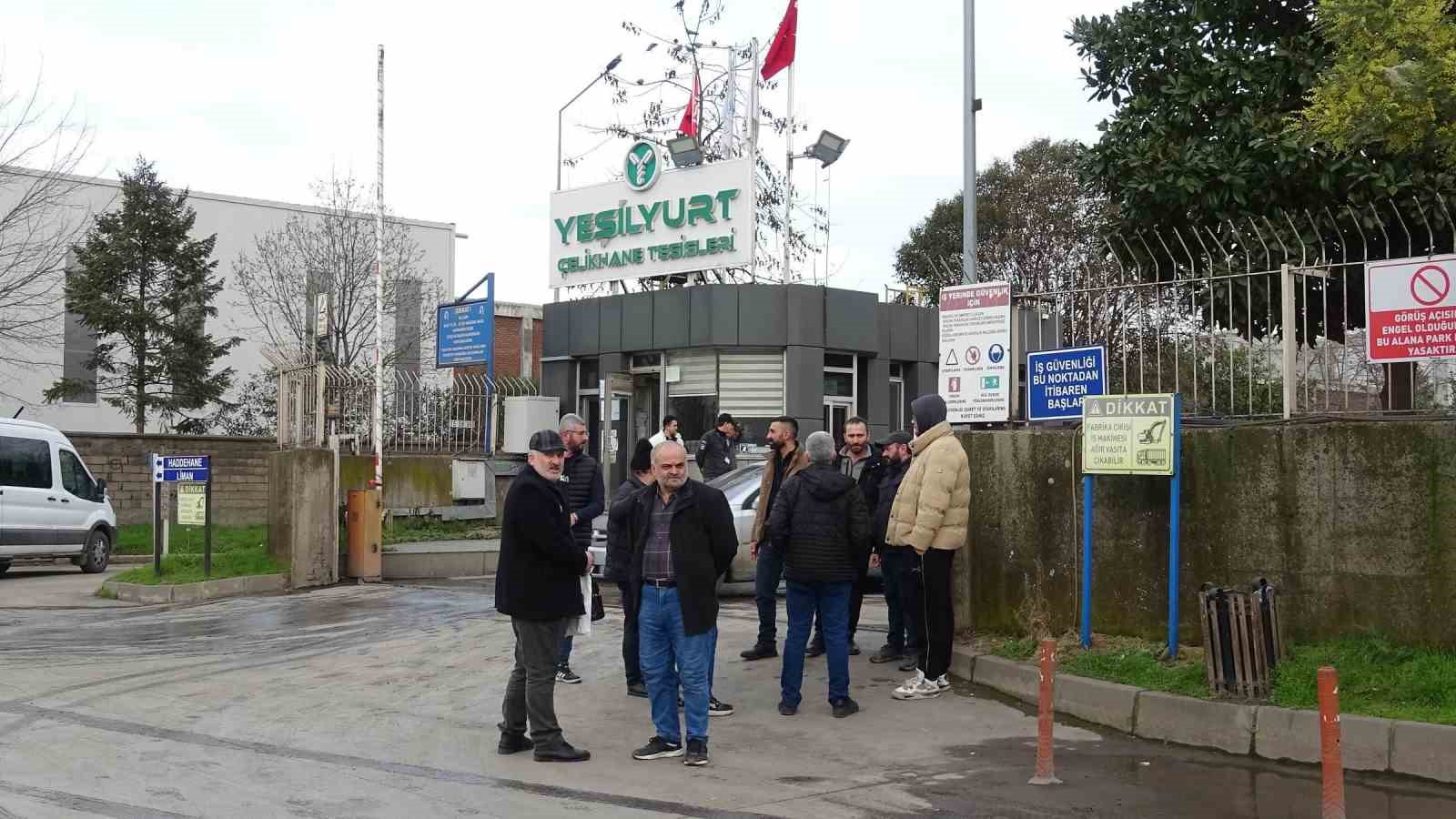 yesilyurt demir celik iscilerinden yapilan zamma yuruyuslu protesto 3