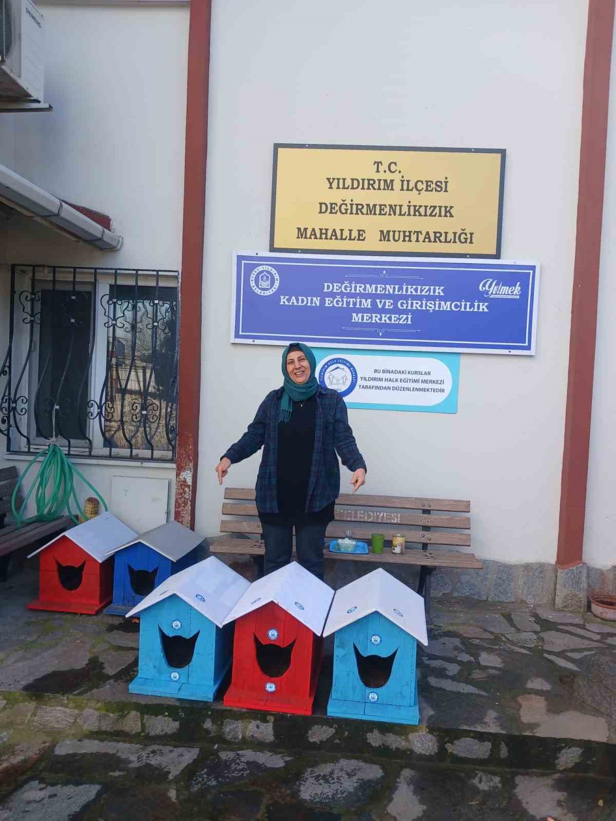 yildirim belediyesinden sokak hayvanlarina sicak yuva 6