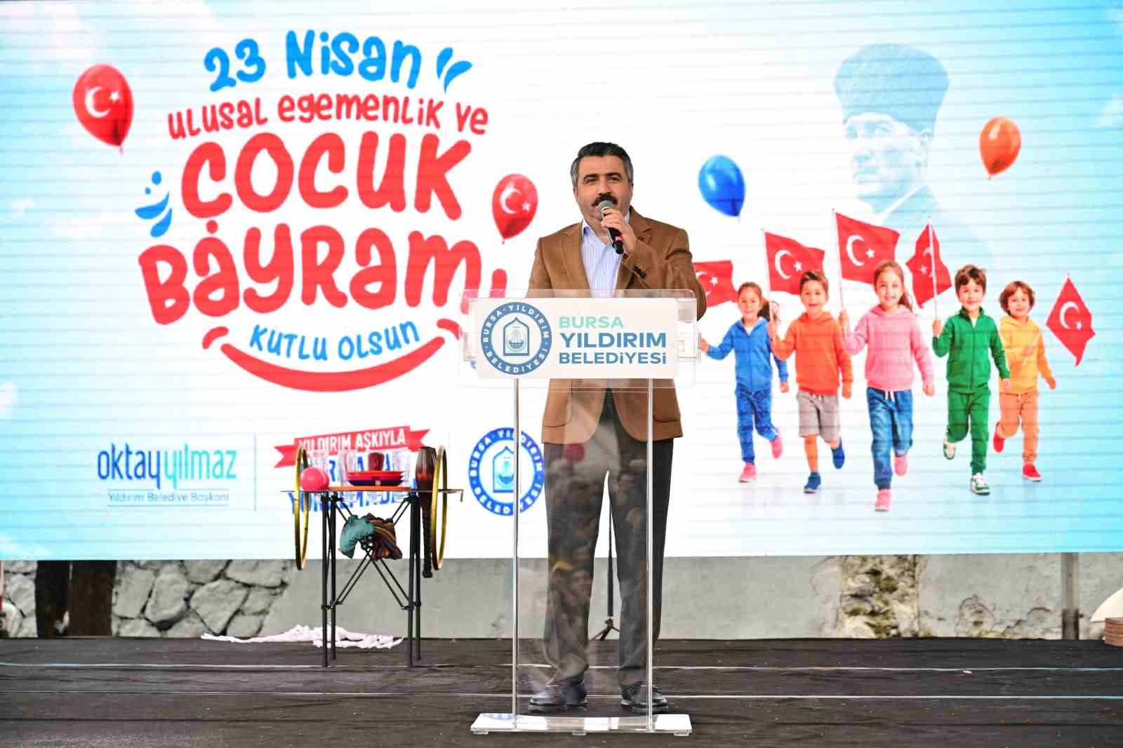 Yıldırım’da çocukların bayramı şölene dönüştü 7 yildirimda cocuklarin bayrami solene donustu 3 uYXSDJWQ