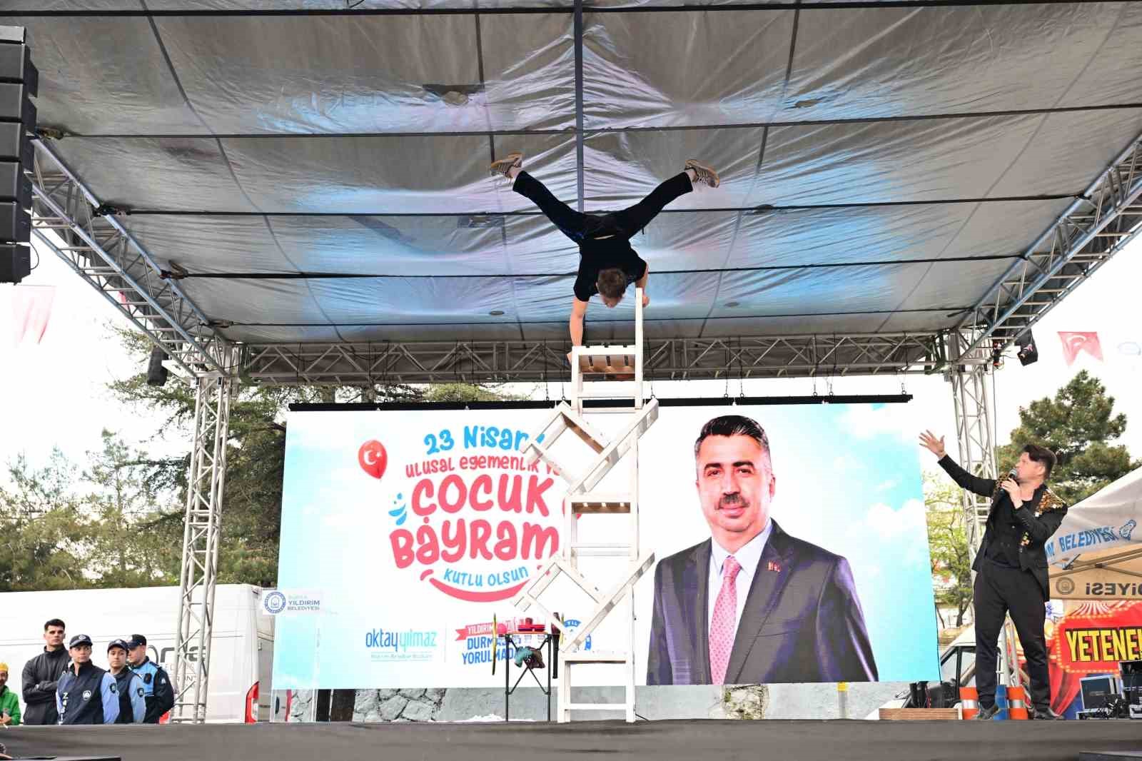 Yıldırım’da çocukların bayramı şölene dönüştü 8 yildirimda cocuklarin bayrami solene donustu 4 v8Ivq2s1