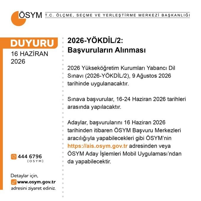 YÖKDİL başvuruları başladı 4 yokdil basvurulari basladi 0 ZXLKEb6F