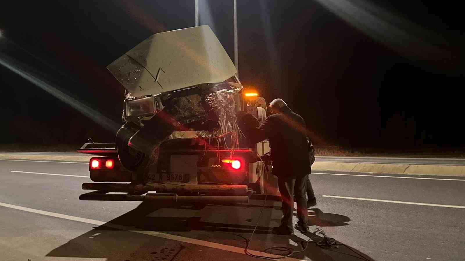 yola firlayan domuza carpan otomobil surucusu hayatini kaybetti 3 DyNZjb3D
