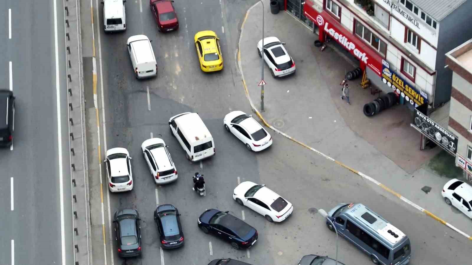 yolu birakip kaldirimdan gittiler dron denetiminde ceza yagdi 0 Ij1Aa98v