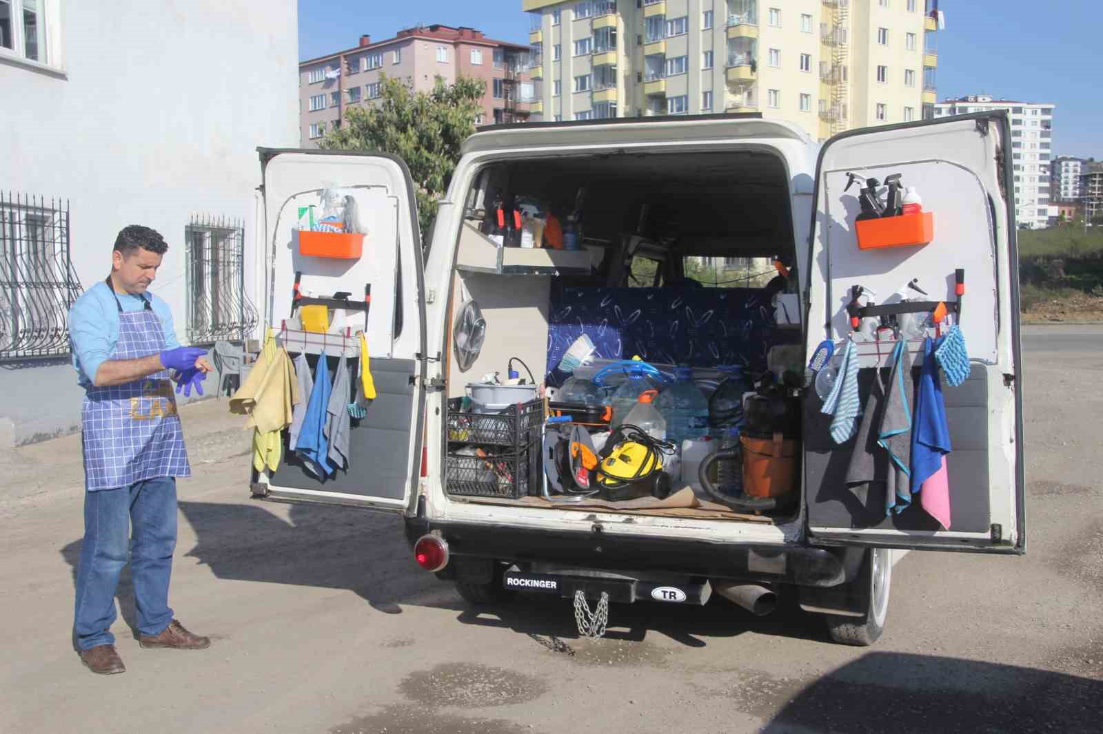 yoneticiligi birakti kuresel isinmaya karsi mobil ve susuz arac yikama baslatti 4